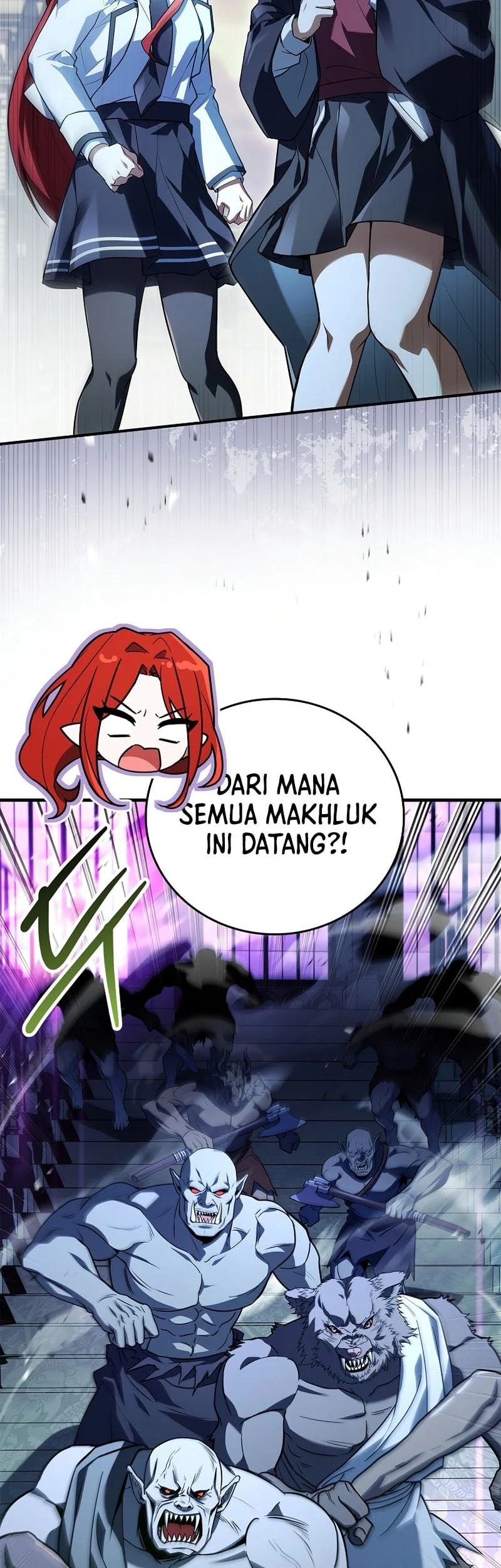 The Legendary Hero Is an Academy Honors Student Chapter 84 - halaman 44