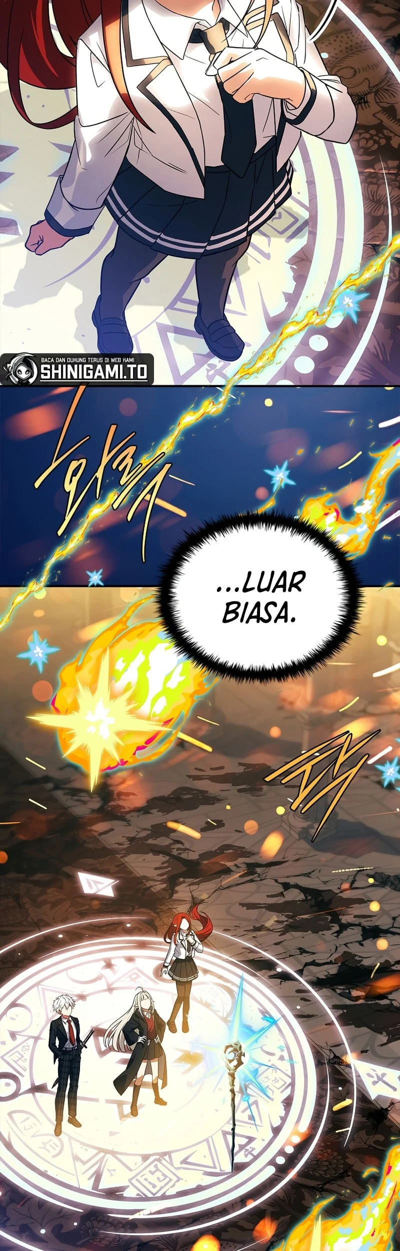 The Legendary Hero Is an Academy Honors Student Chapter 84 - halaman 81