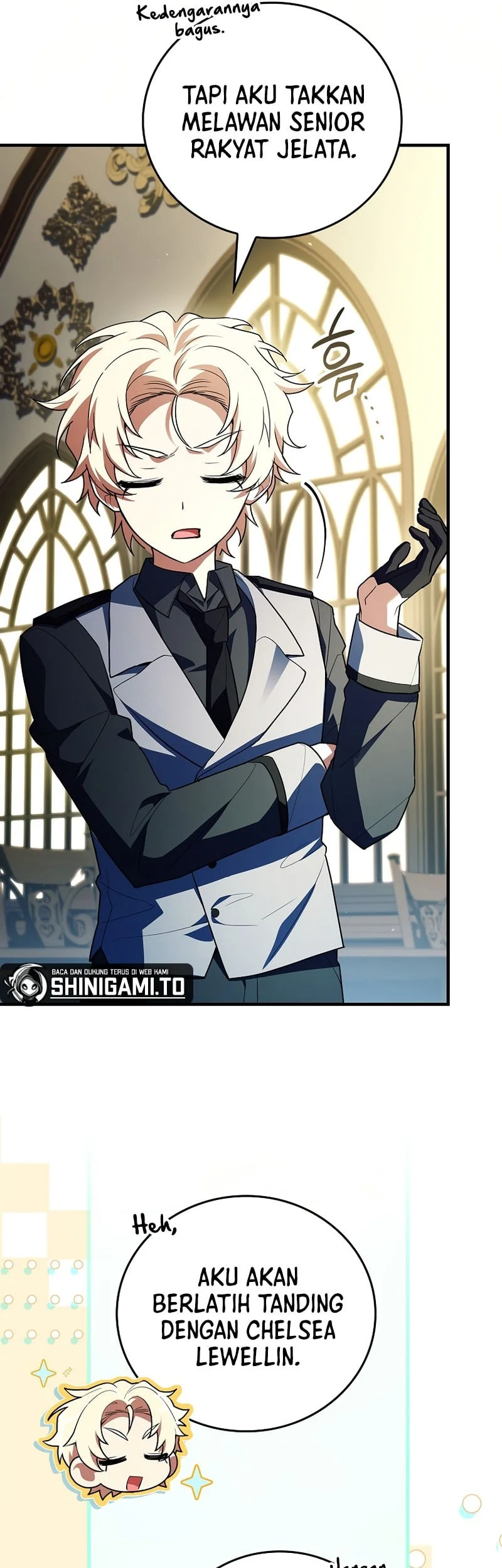 The Legendary Hero Is an Academy Honors Student Chapter 91 - halaman 61