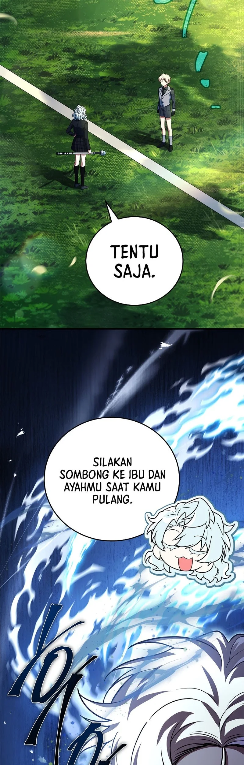 The Legendary Hero Is an Academy Honors Student Chapter 92 - halaman 61