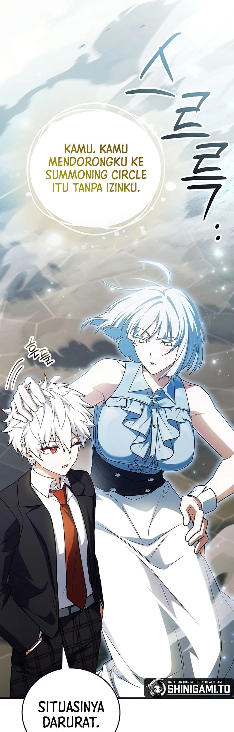 The Legendary Hero Is an Academy Honors Student Chapter 95 - halaman 55