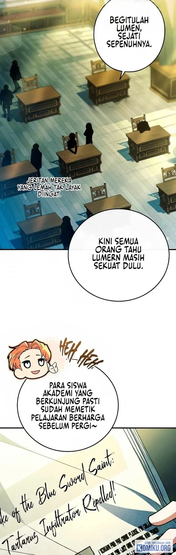 The Legendary Hero Is an Academy Honors Student Chapter 99 - halaman 53
