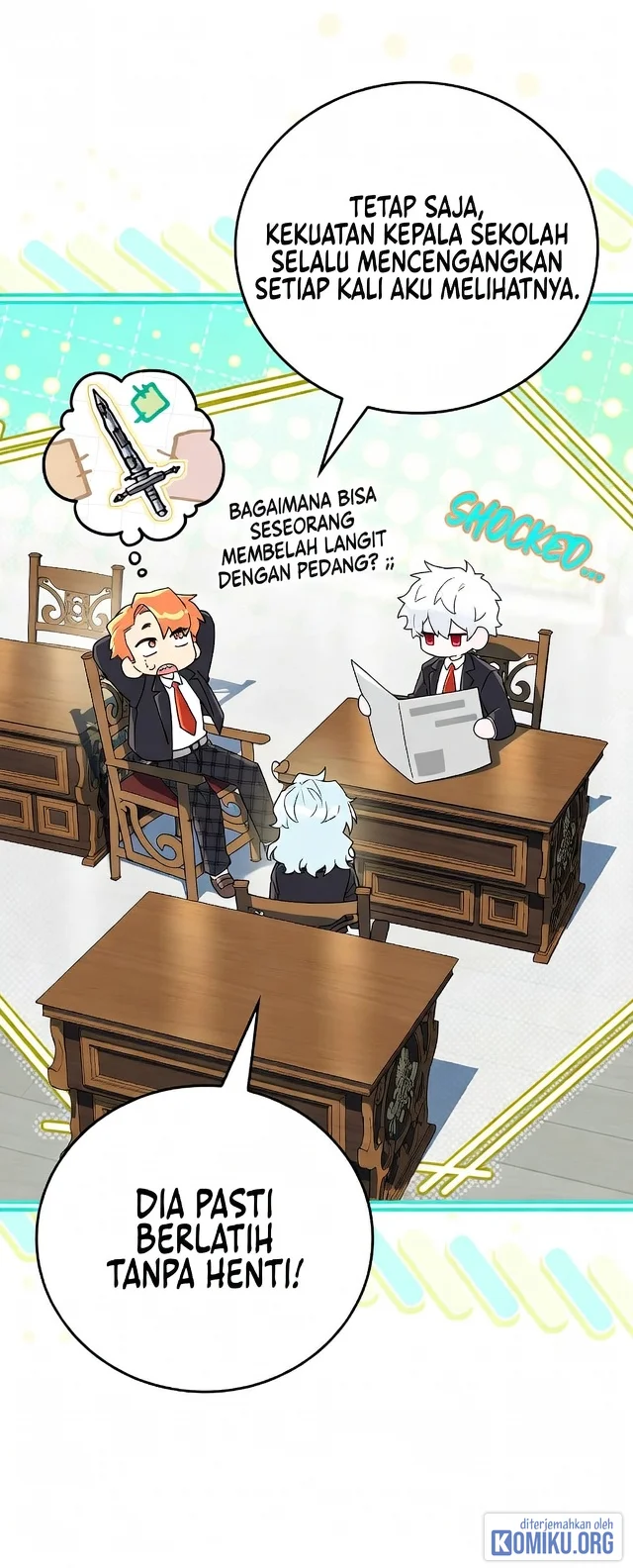 The Legendary Hero Is an Academy Honors Student Chapter 99 - halaman 55