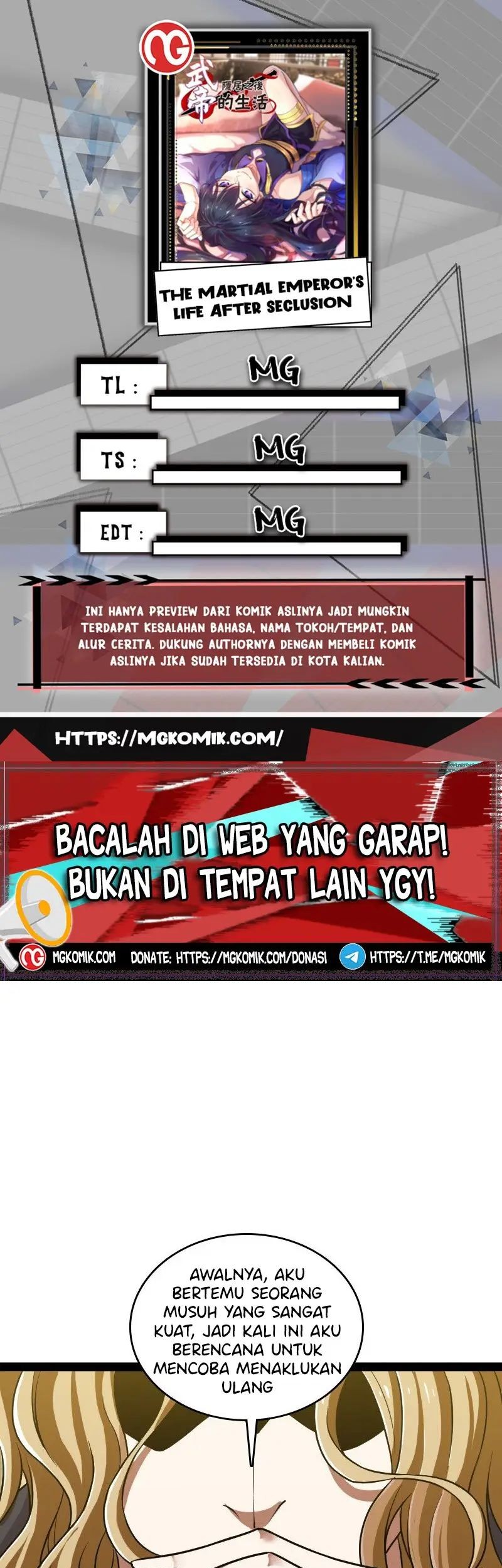 The Life After God Of Martial Lived In Seclusion Chapter 208 - halaman 1
