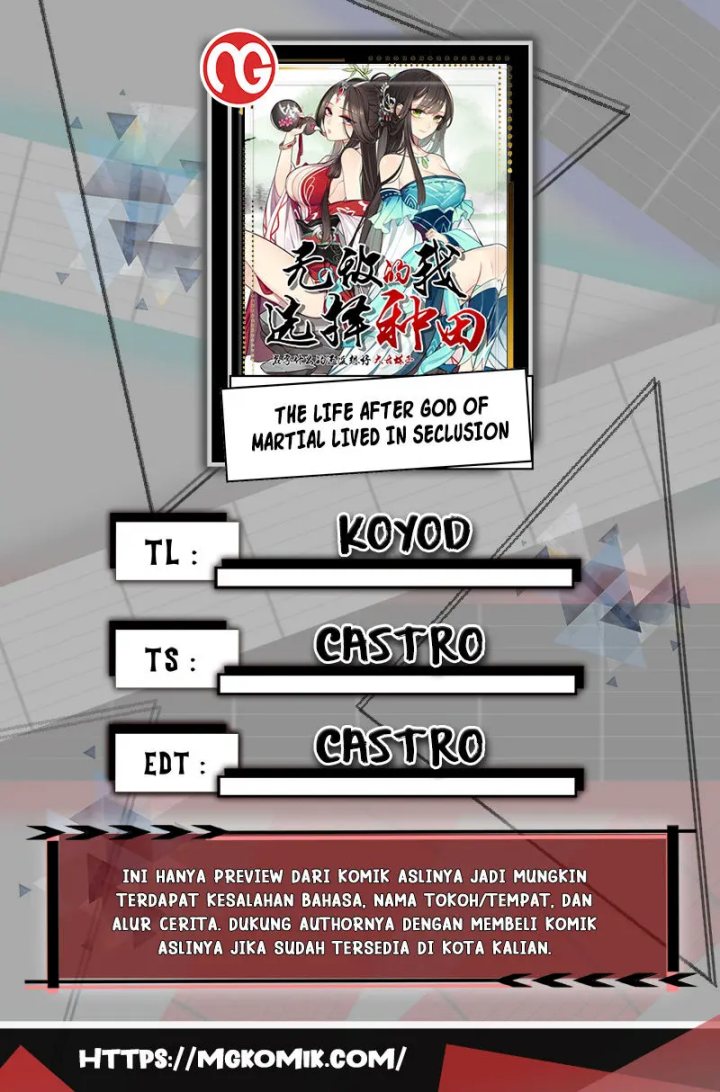 The Life After God Of Martial Lived In Seclusion Chapter 274 - halaman 1