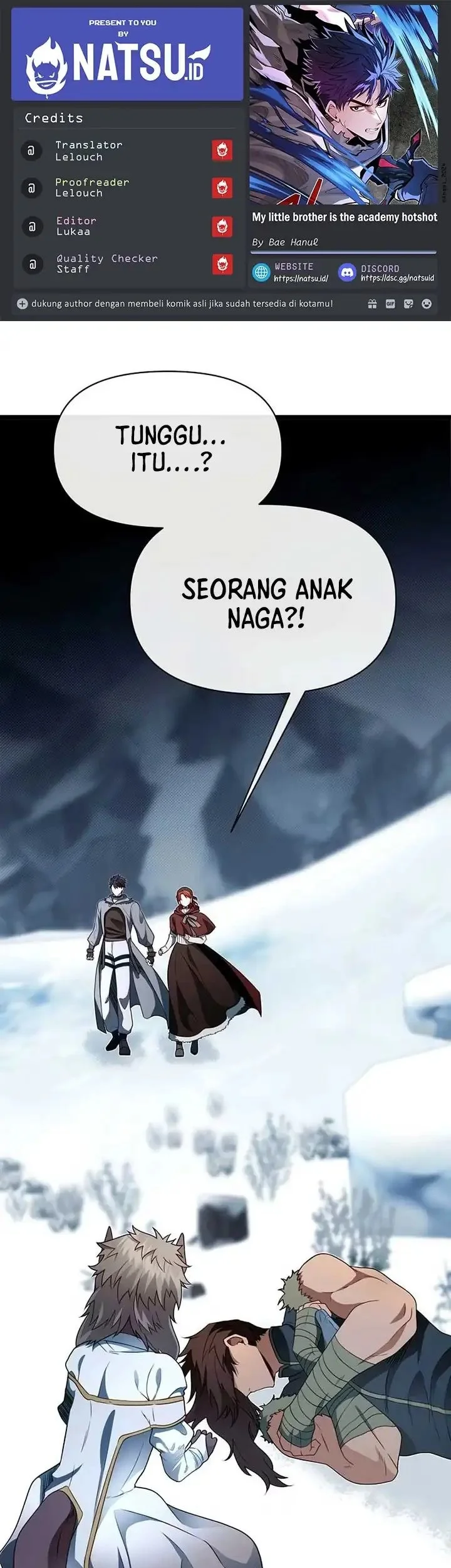 The Little Brother Is the Academy’s Hotshot Chapter 104 - halaman 1