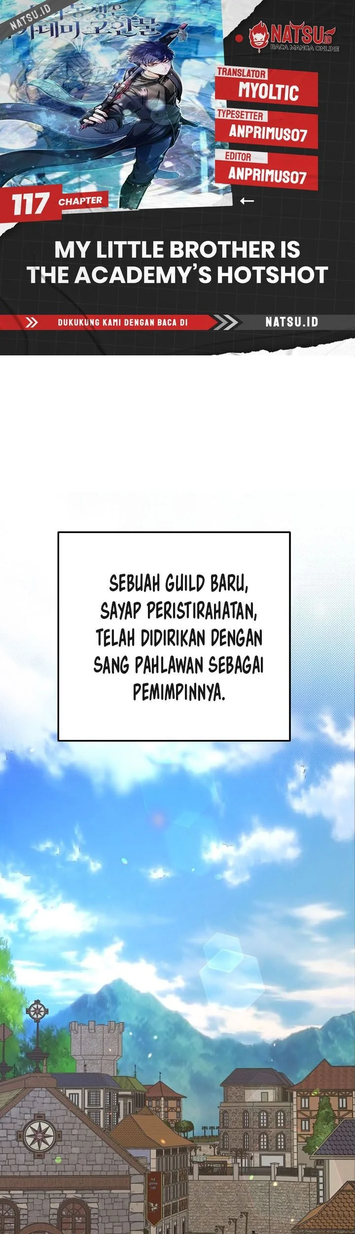 The Little Brother Is the Academy’s Hotshot Chapter 117 - halaman 1
