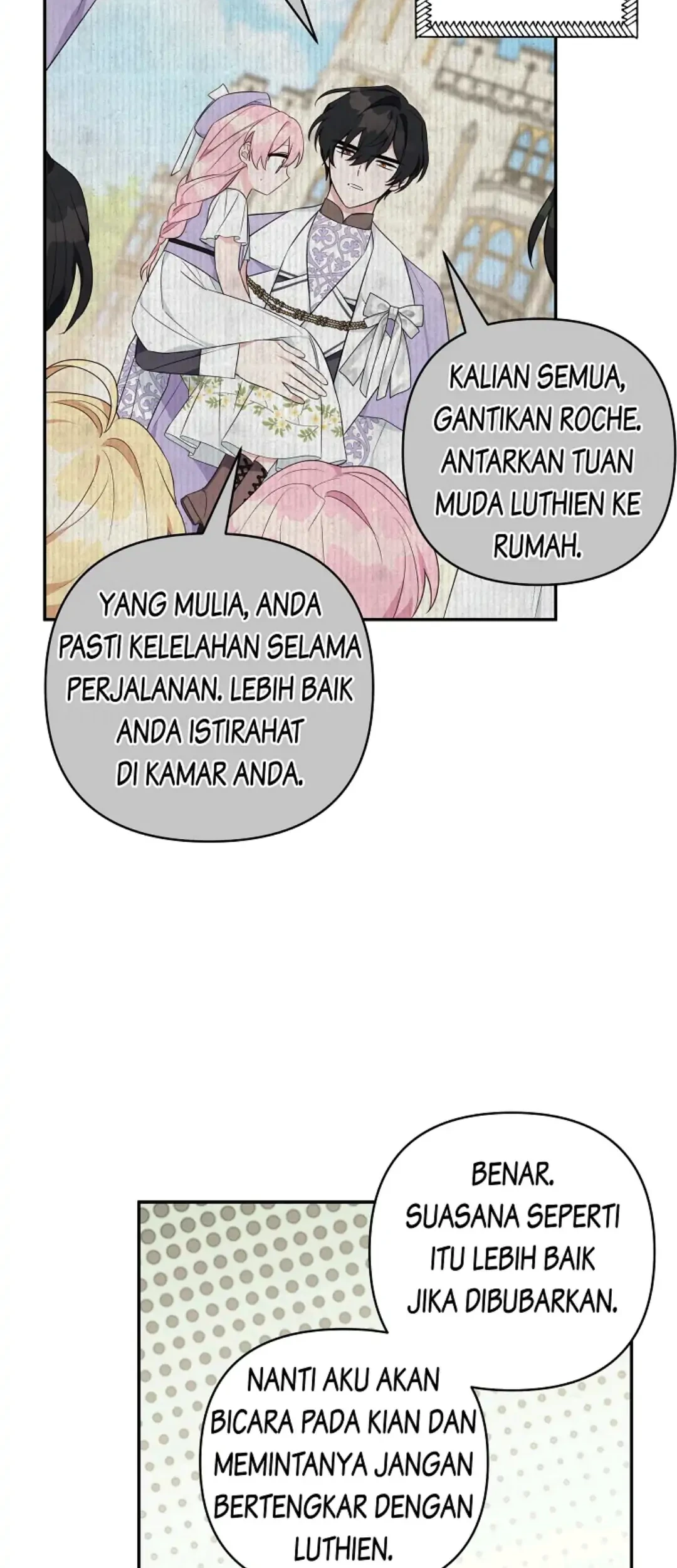 The Little Lady Behind the Villain Chapter 36 - halaman 55