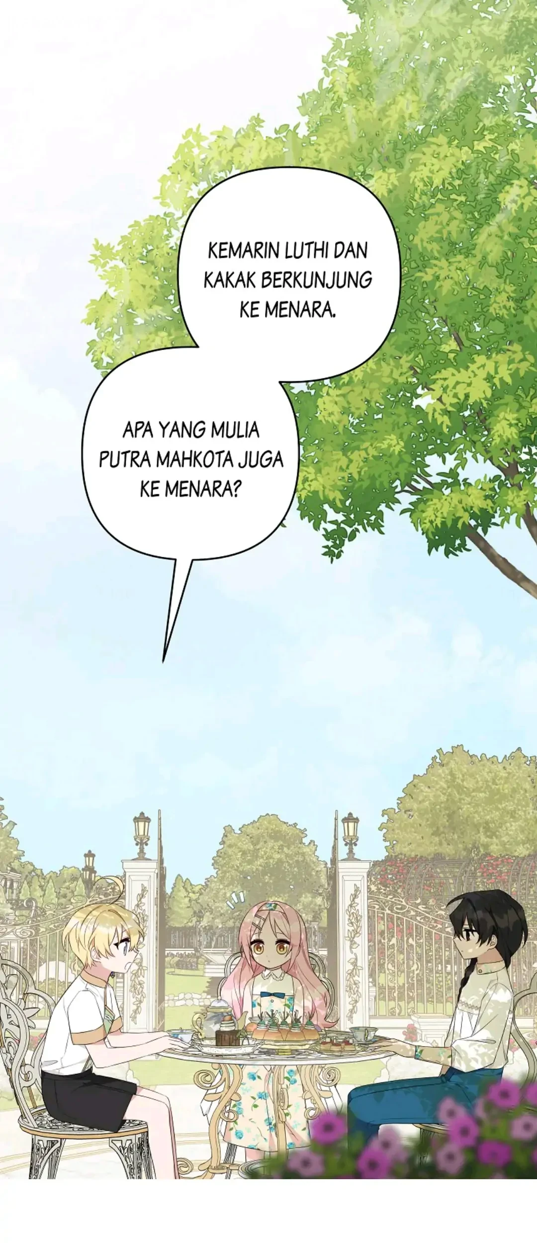The Little Lady Behind the Villain Chapter 38 - halaman 55