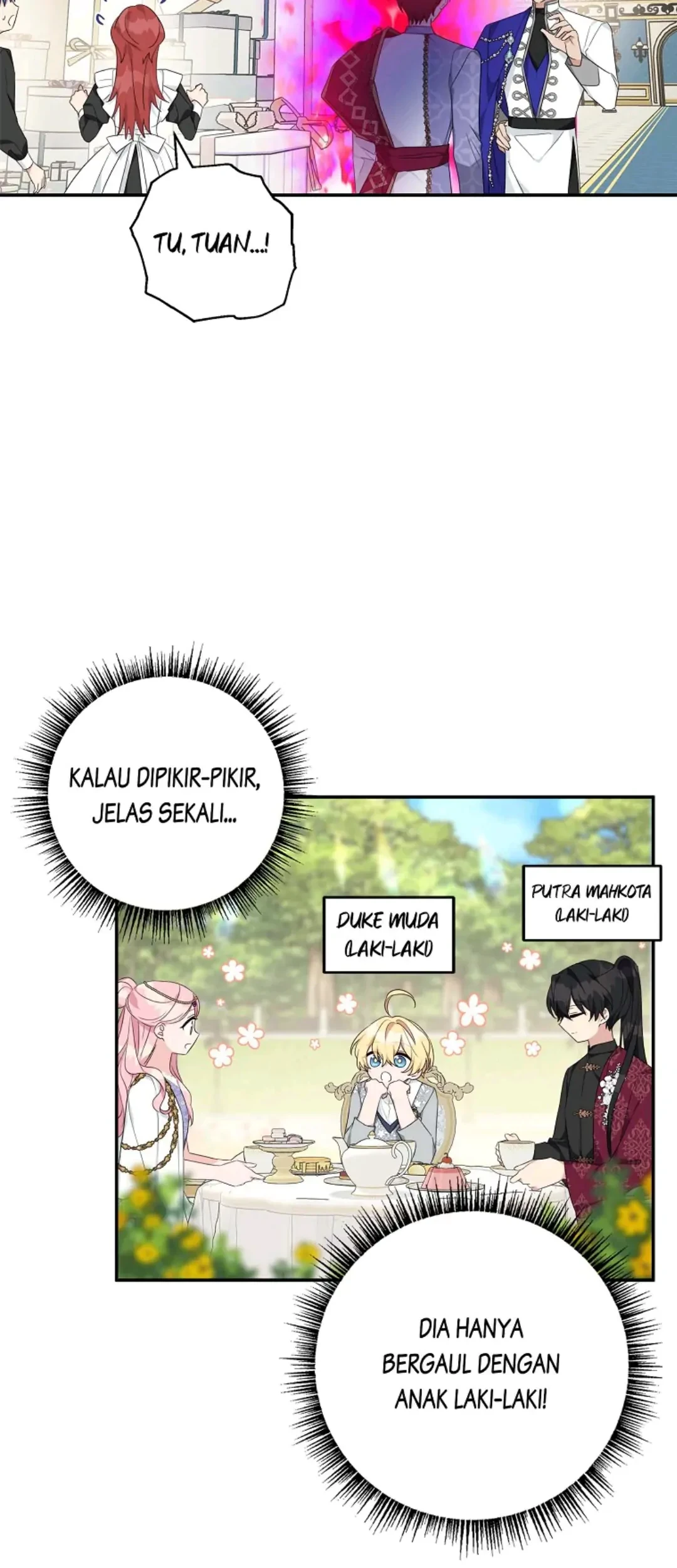 The Little Lady Behind the Villain Chapter 53 - halaman 74