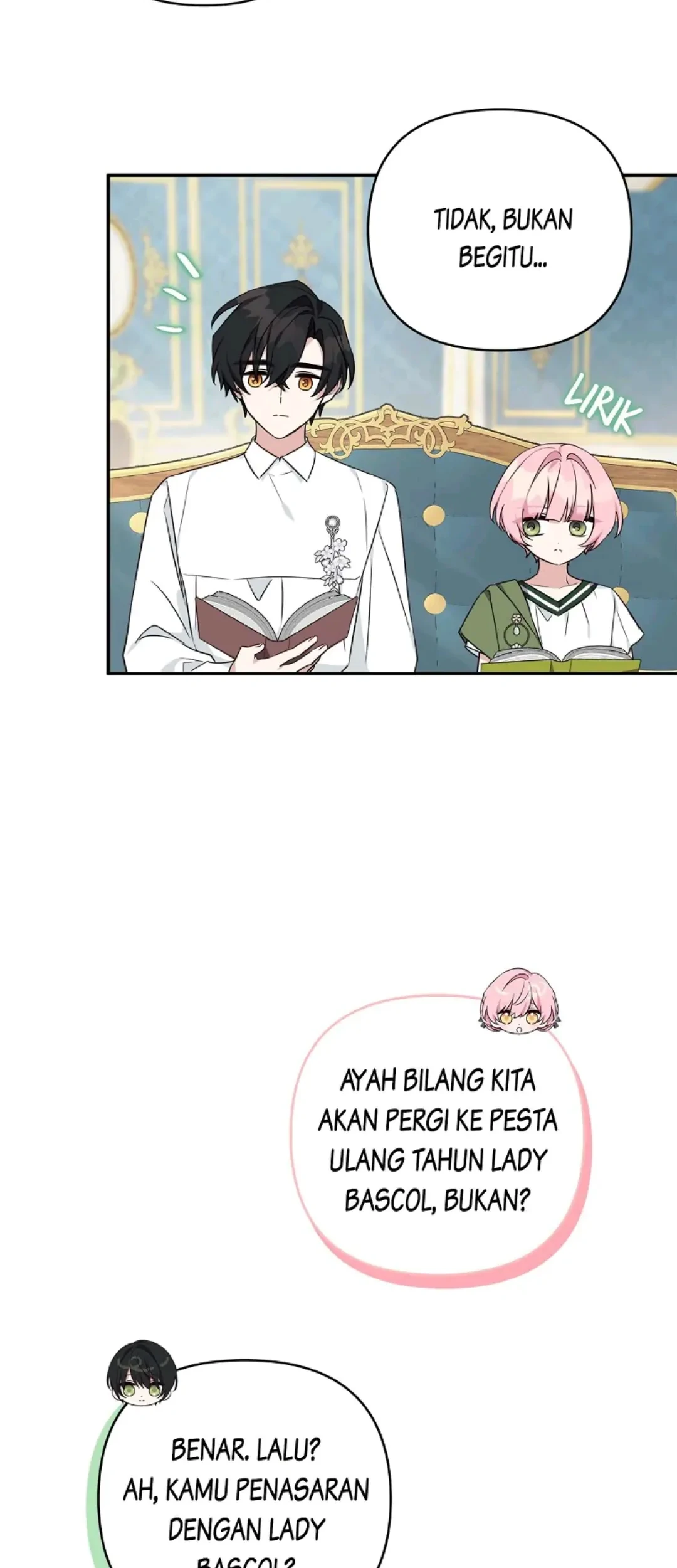 The Little Lady Behind the Villain Chapter 54 - halaman 34