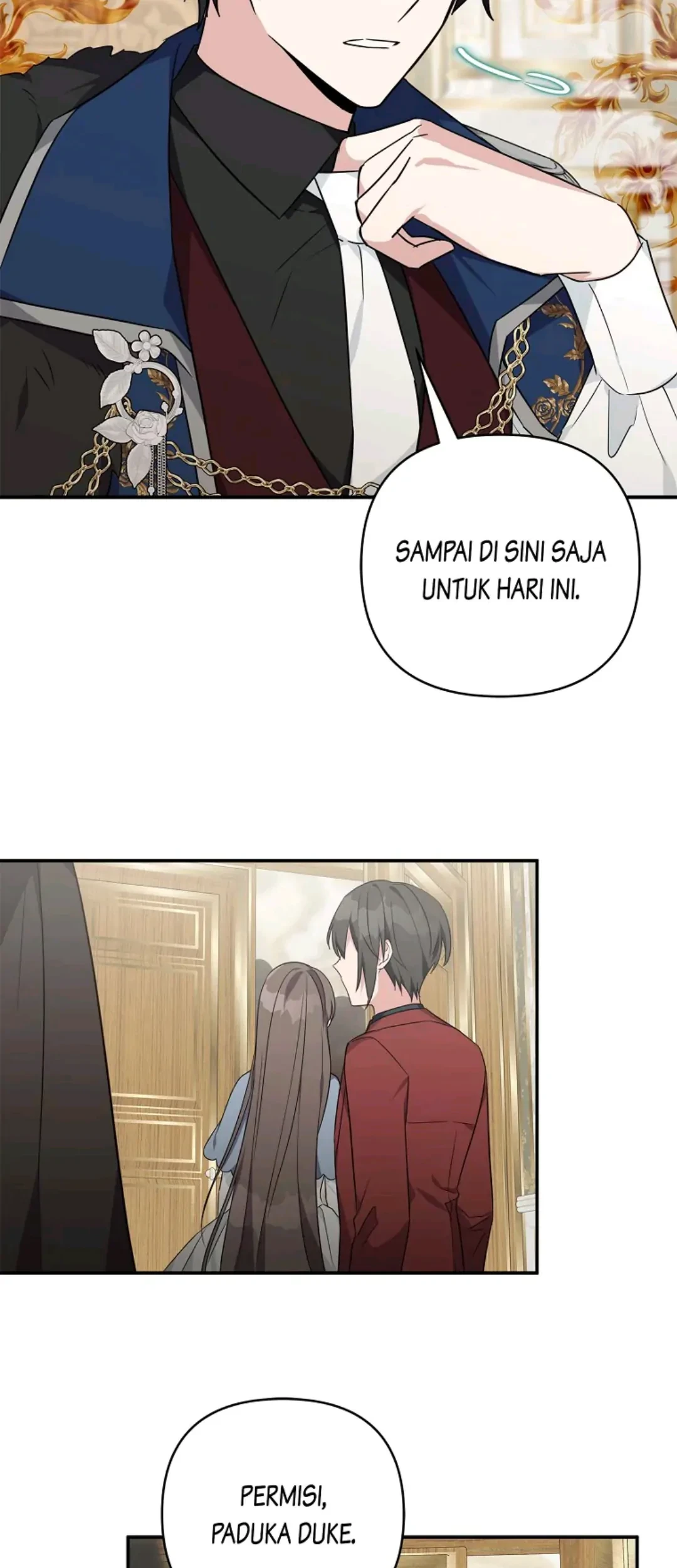 The Little Lady Behind the Villain Chapter 54 - halaman 4