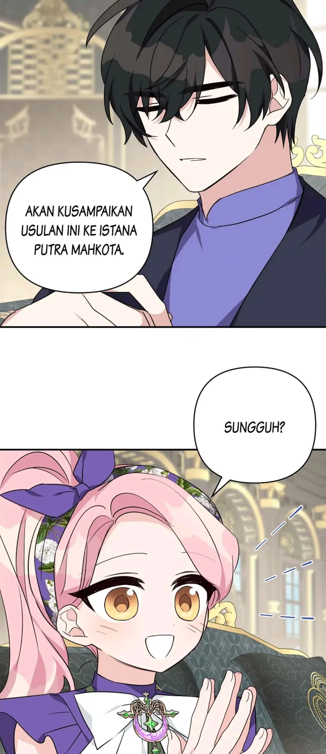 The Little Lady Behind the Villain Chapter 55 - halaman 55