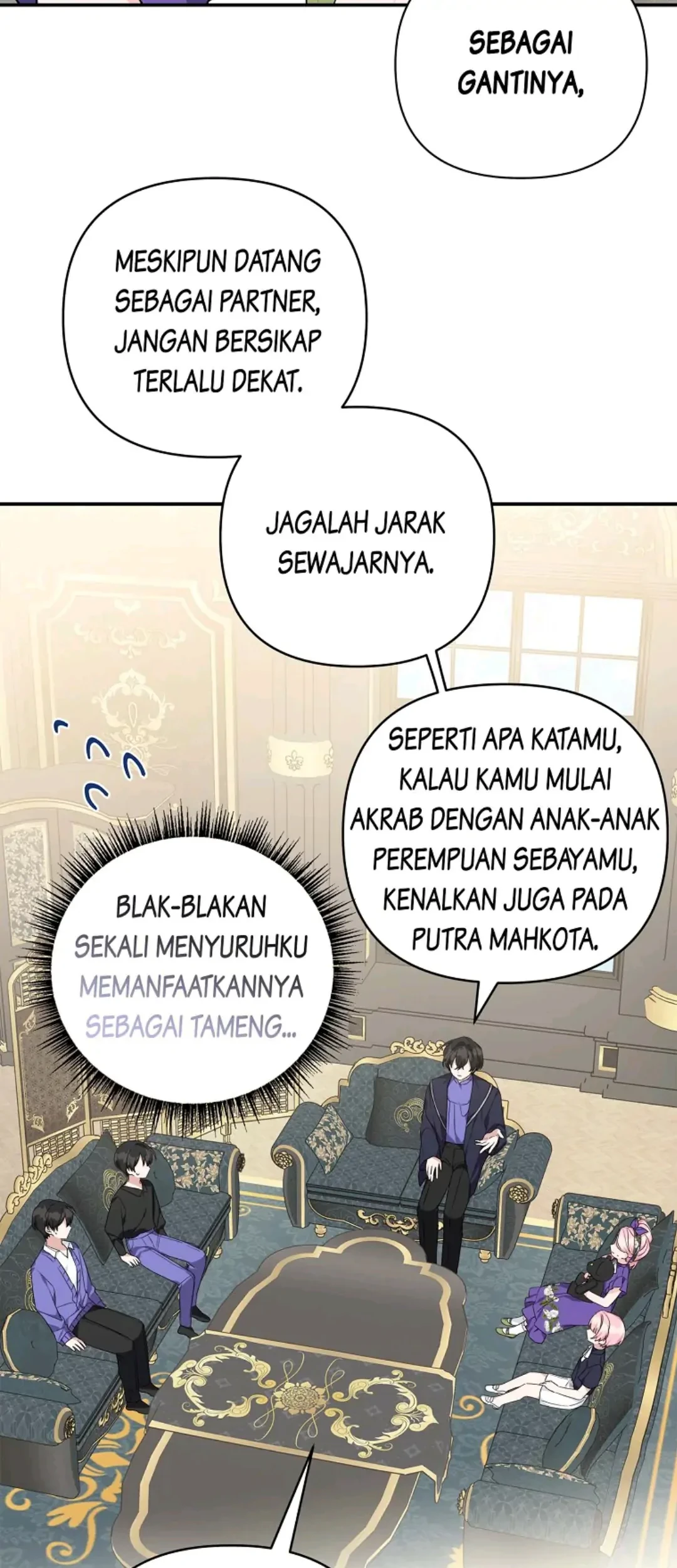 The Little Lady Behind the Villain Chapter 55 - halaman 57
