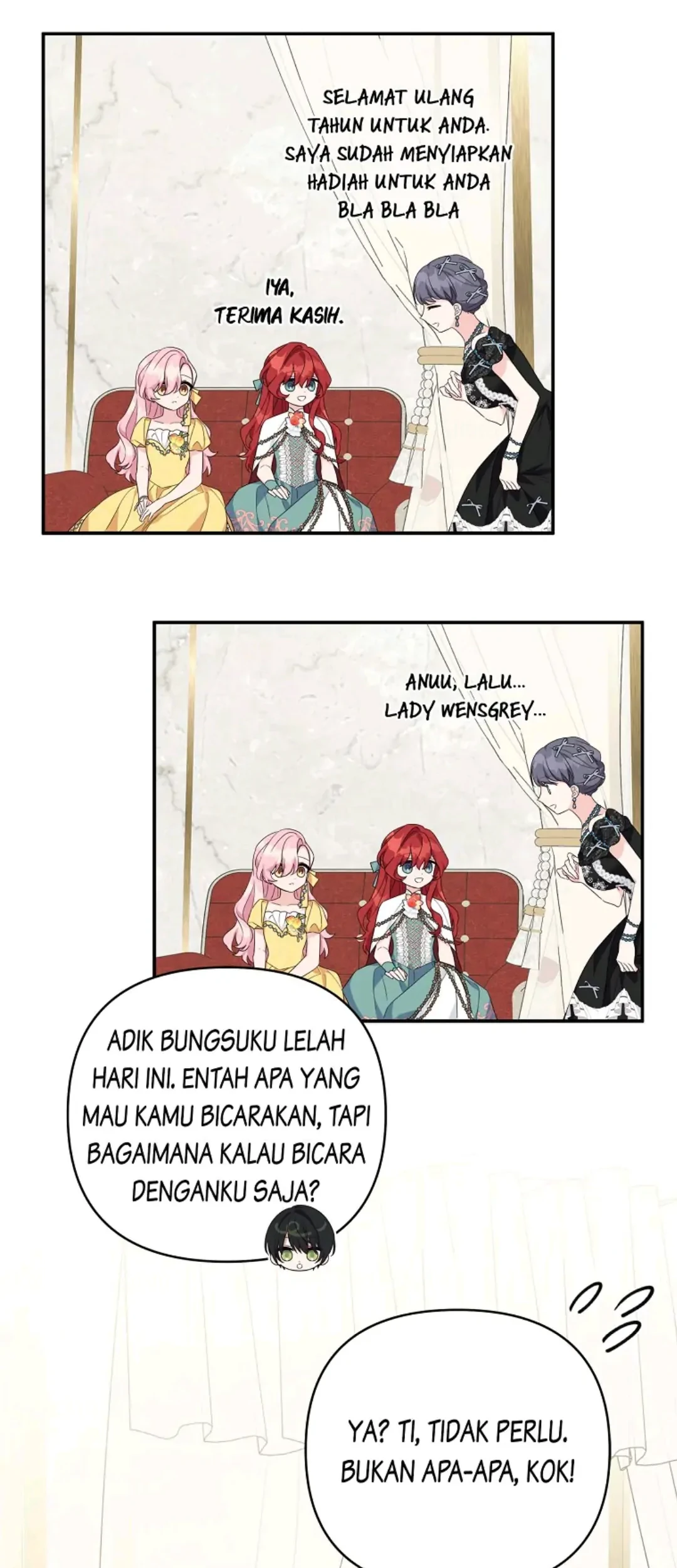 The Little Lady Behind the Villain Chapter 58 - halaman 54