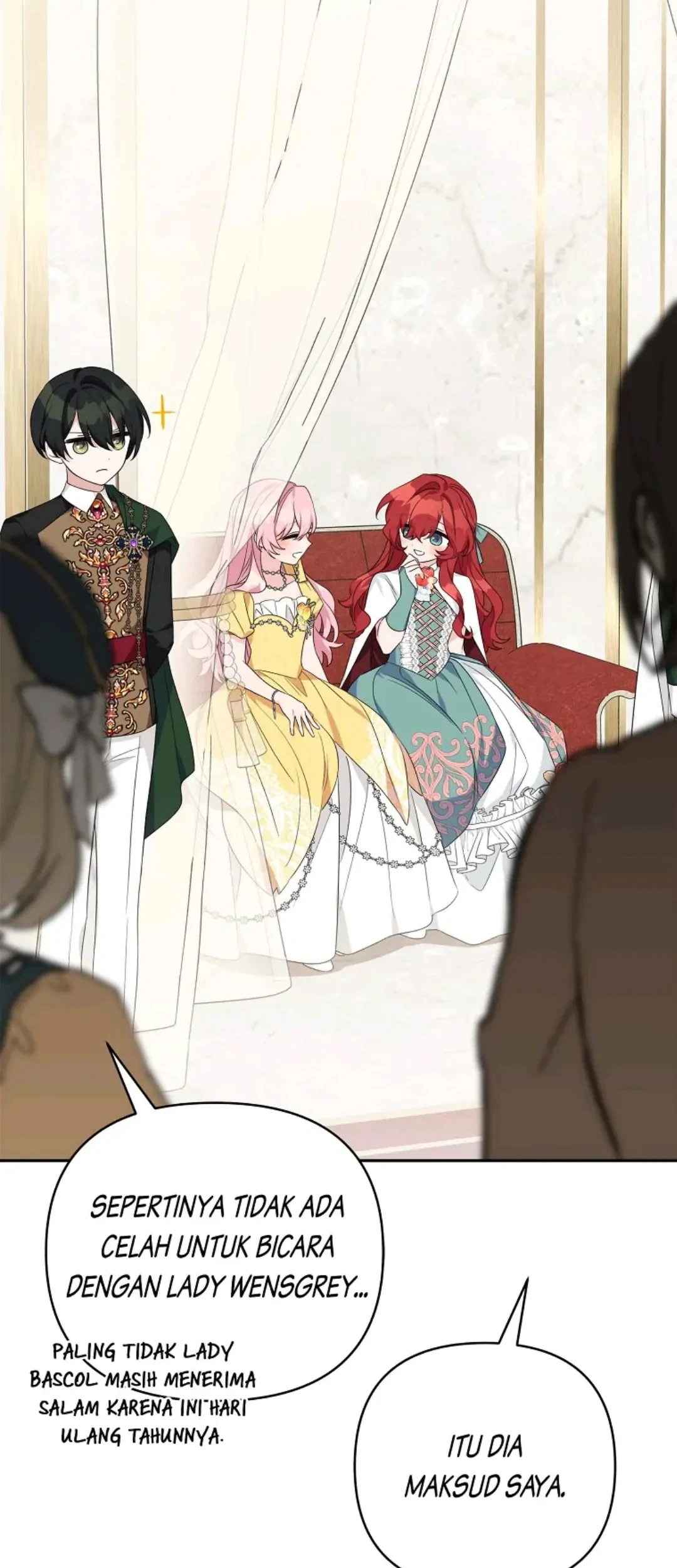 The Little Lady Behind the Villain Chapter 58 - halaman 56