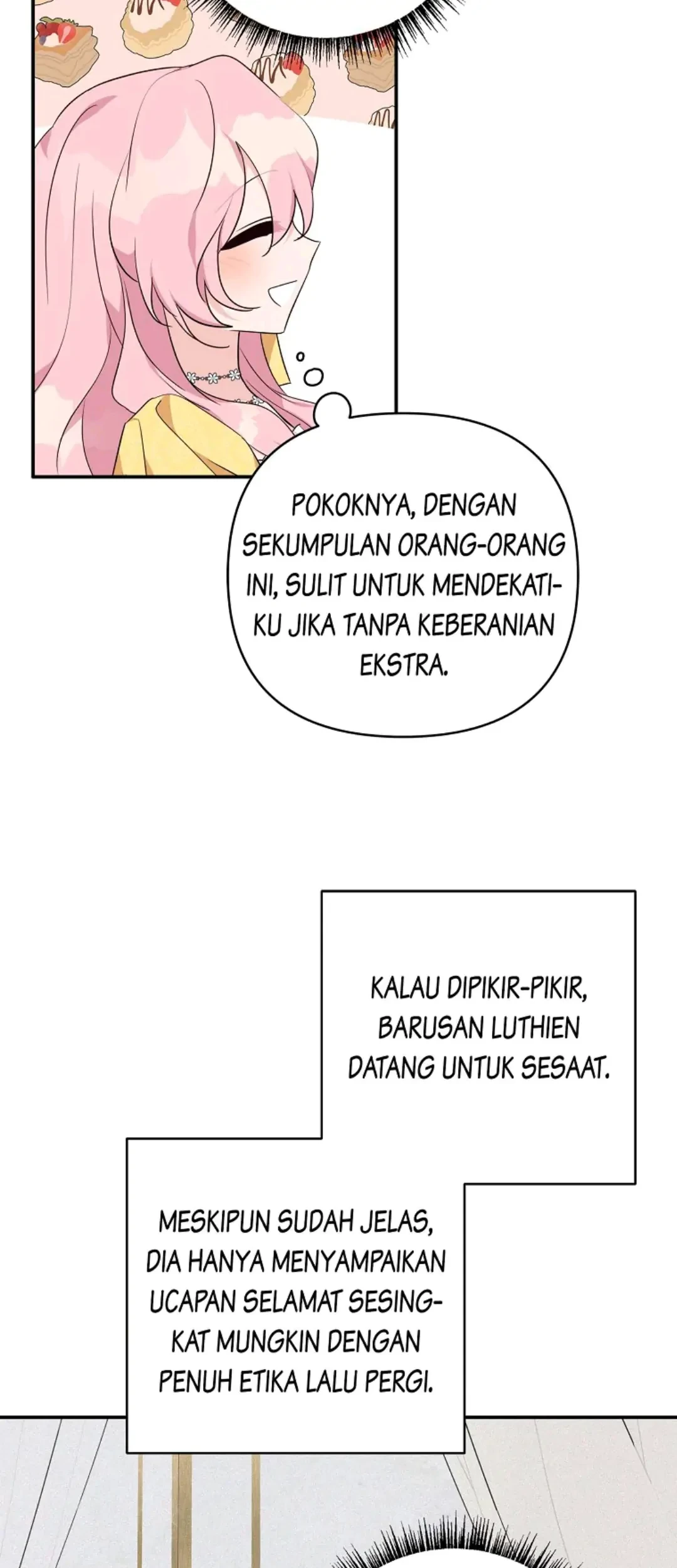 The Little Lady Behind the Villain Chapter 58 - halaman 59