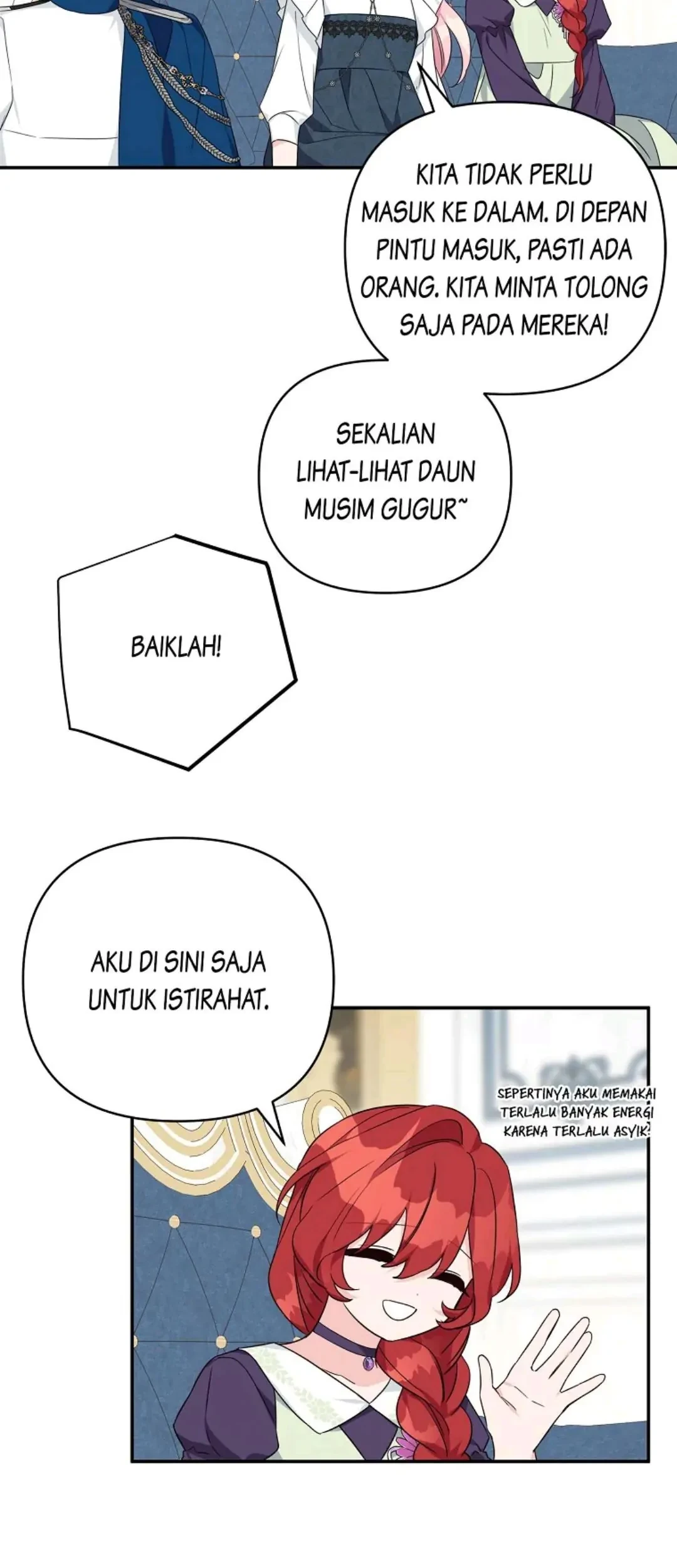 The Little Lady Behind the Villain Chapter 60 - halaman 55