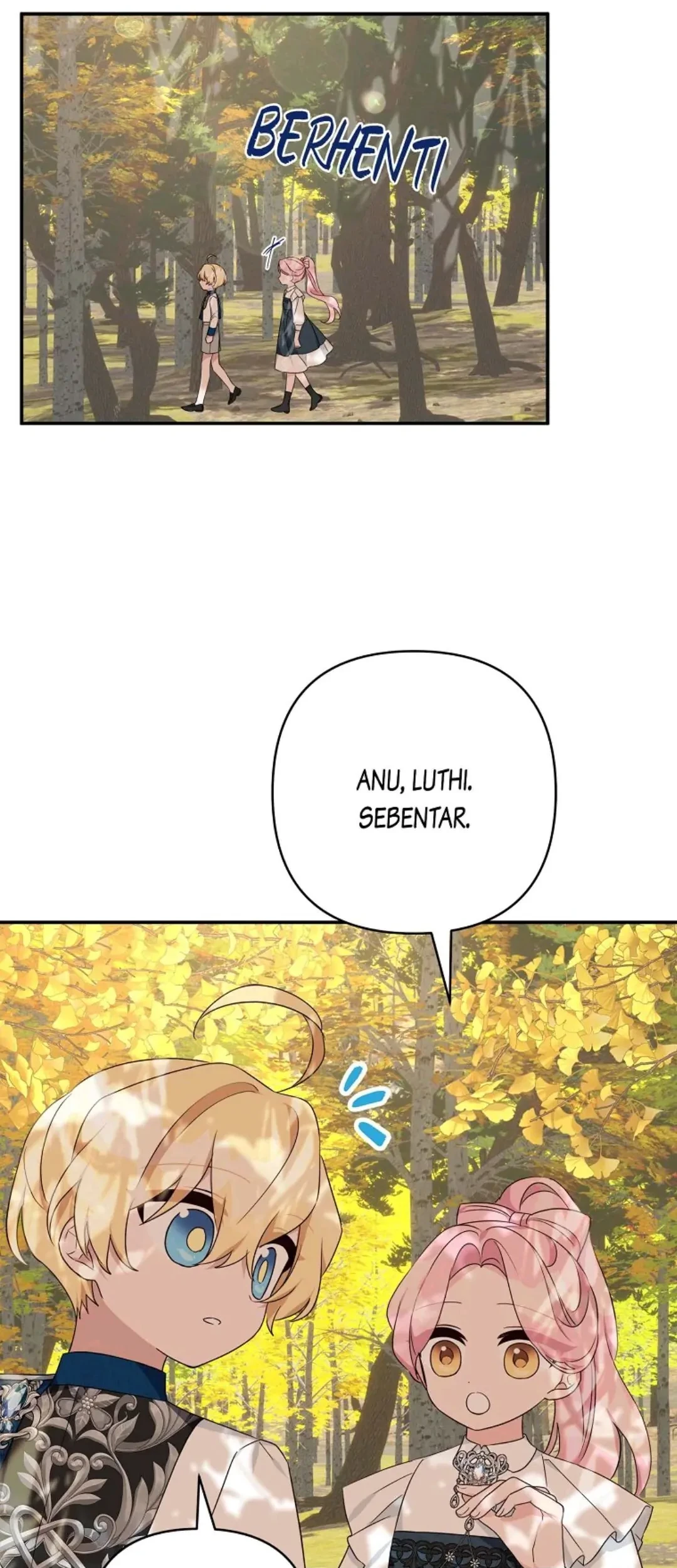 The Little Lady Behind the Villain Chapter 60 - halaman 61