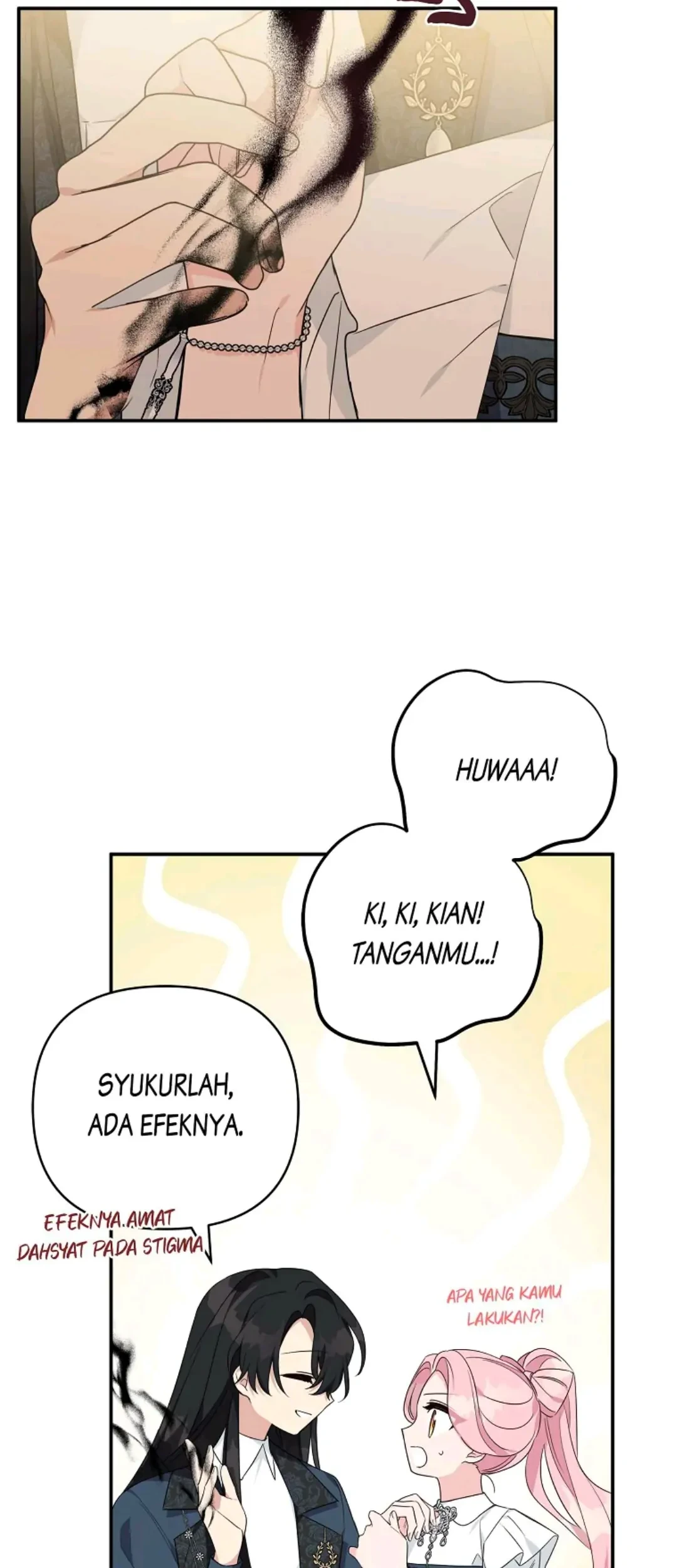 The Little Lady Behind the Villain Chapter 61 - halaman 37