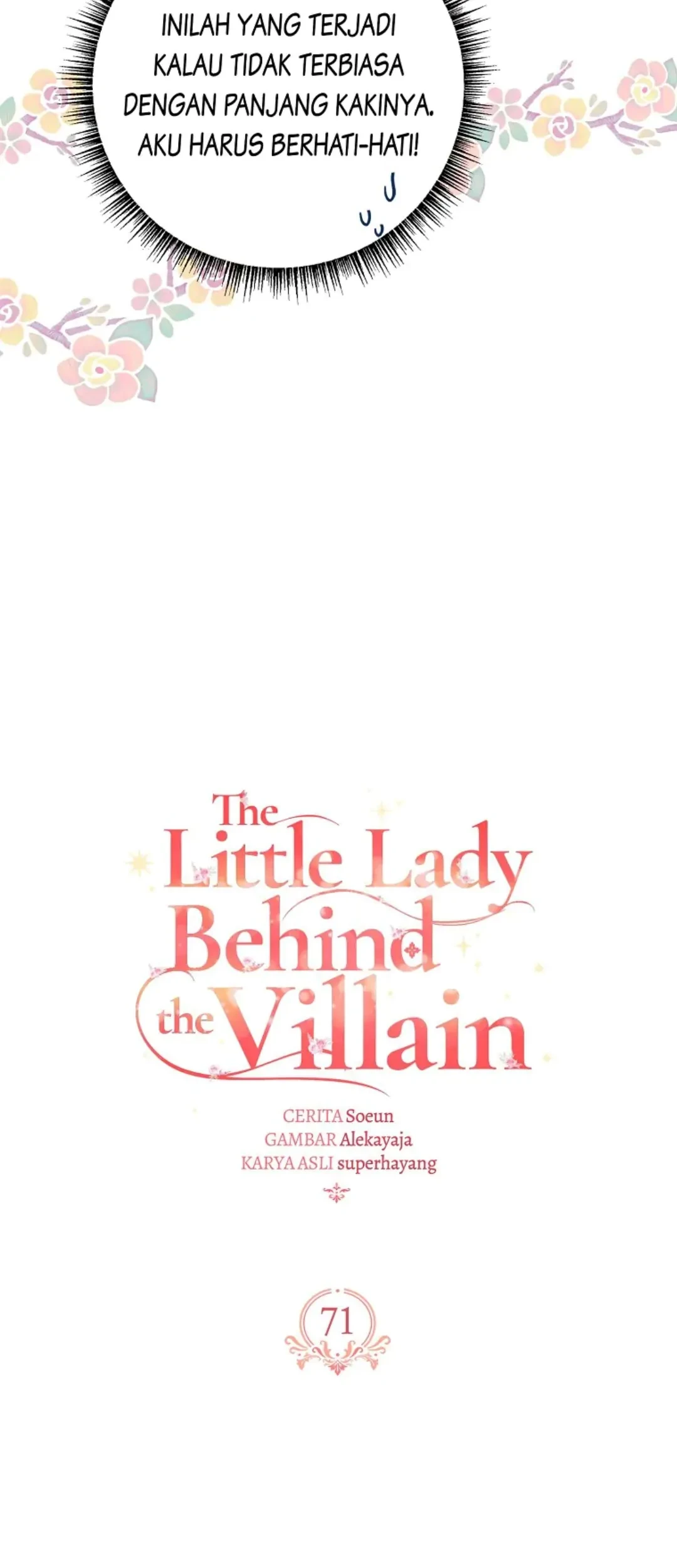 The Little Lady Behind the Villain Chapter 71 - halaman 7