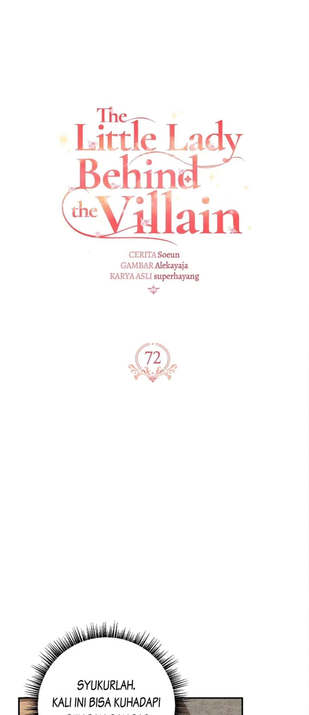 The Little Lady Behind the Villain Chapter 72 - halaman 14