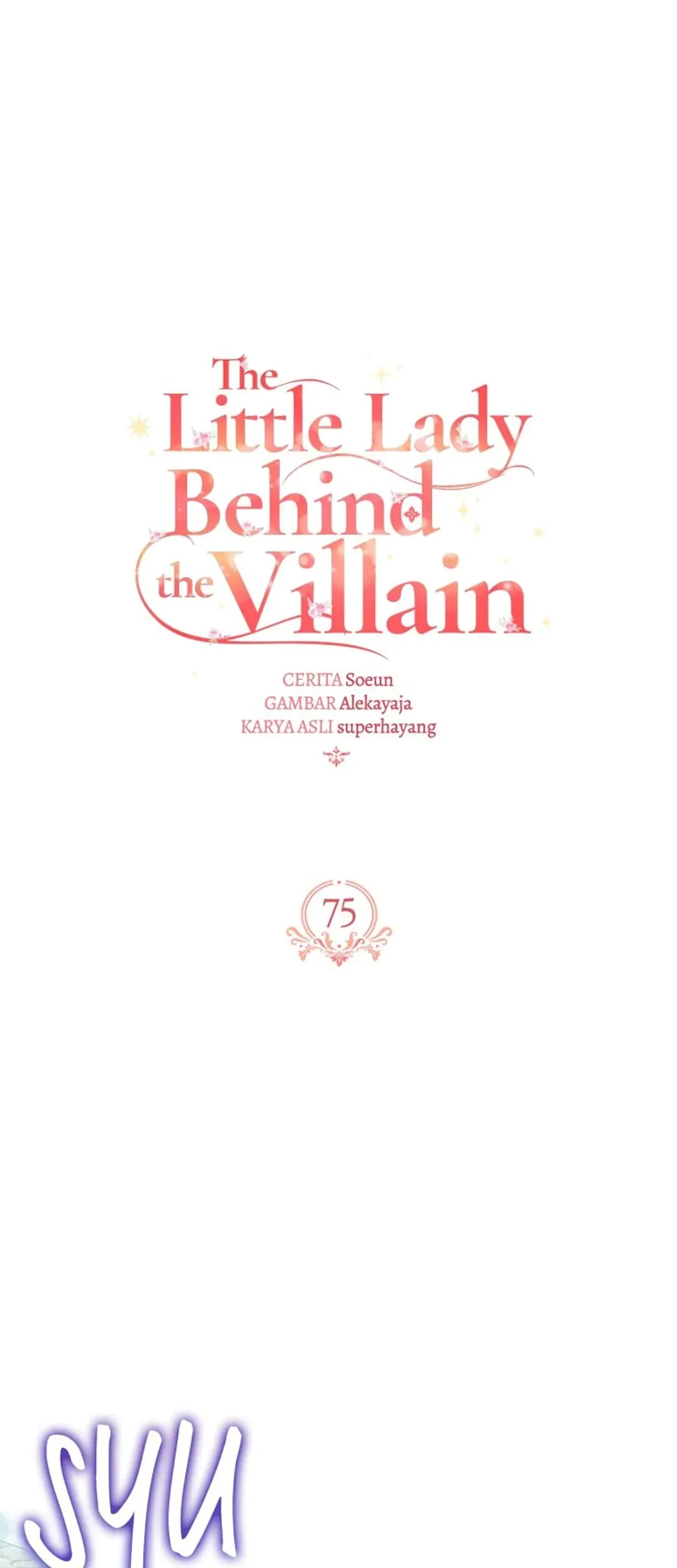 The Little Lady Behind the Villain Chapter 75 - halaman 1
