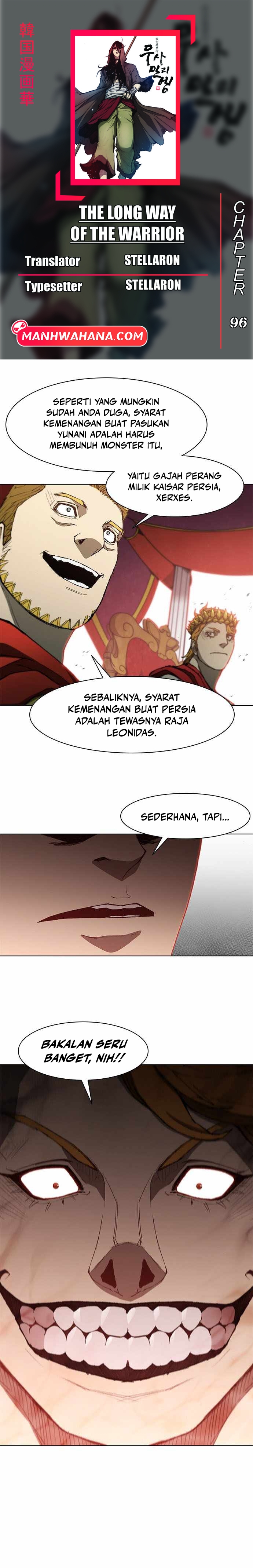 The Long Way of the Warrior Chapter 96 - halaman 1