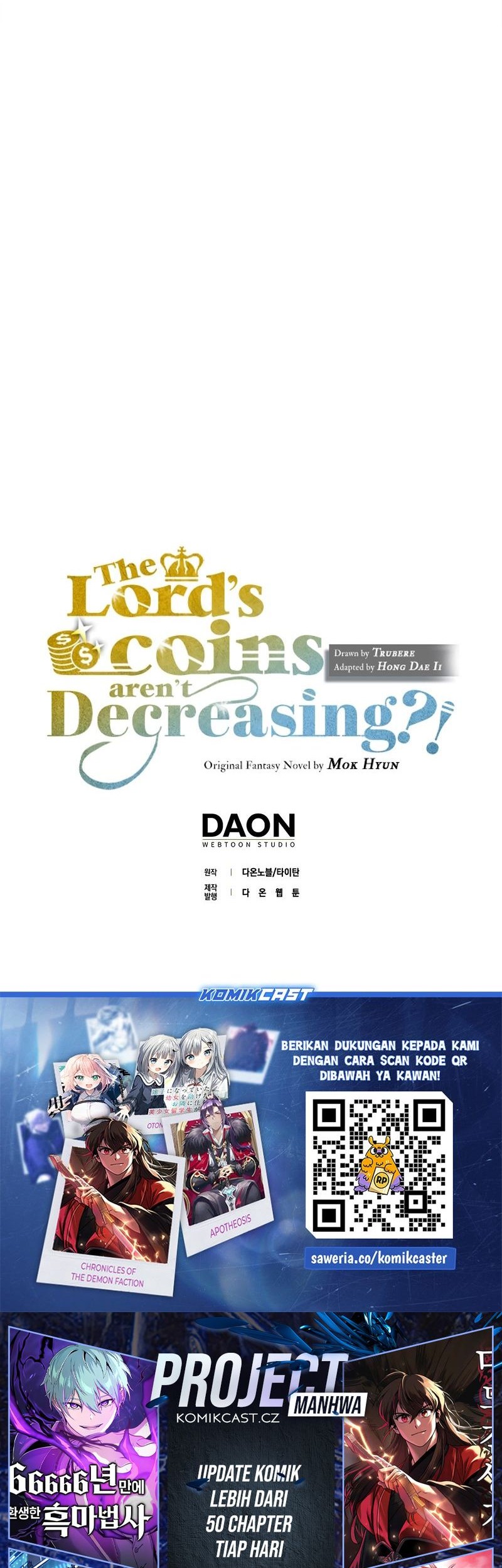 The Lord’s Coins Aren’t Decreasing?! Chapter 133 - halaman 62