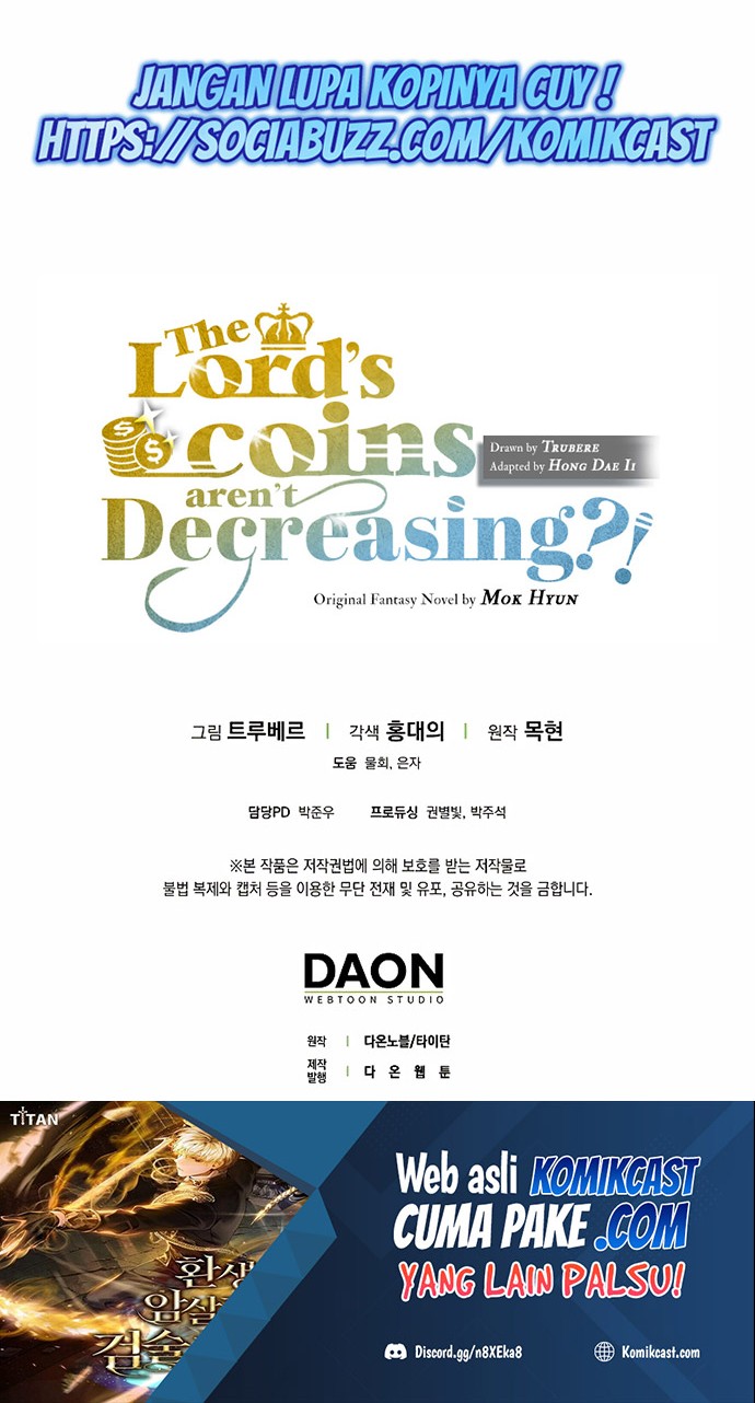 The Lord’s Coins Aren’t Decreasing?! Chapter 59 - halaman 61