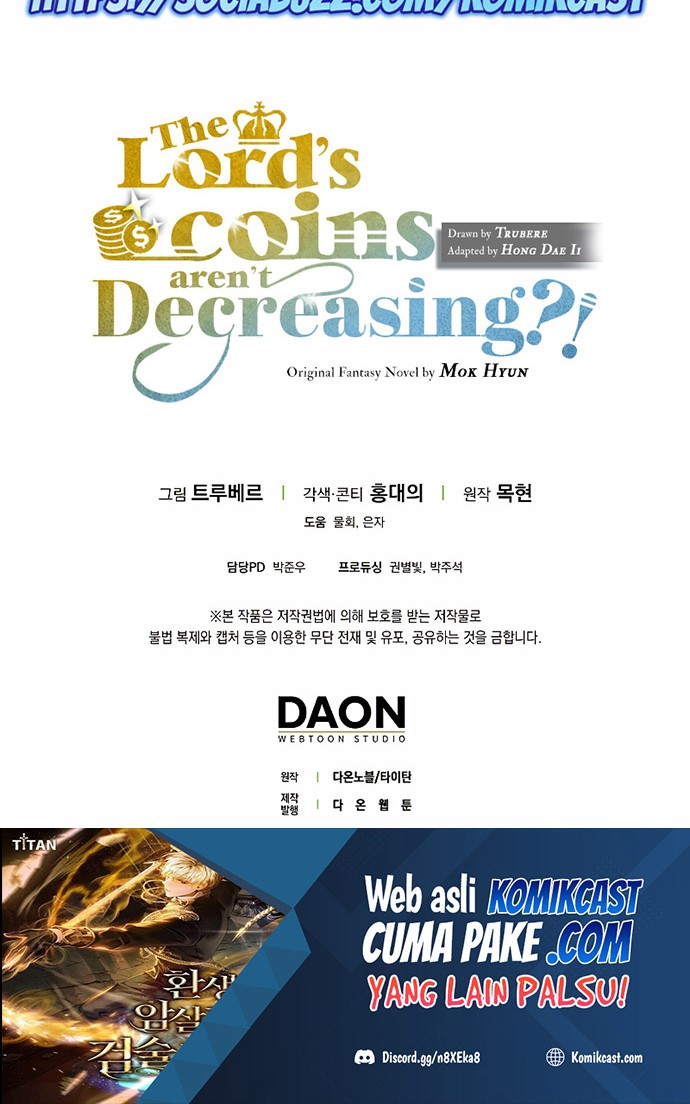 The Lord’s Coins Aren’t Decreasing?! Chapter 60 - halaman 57