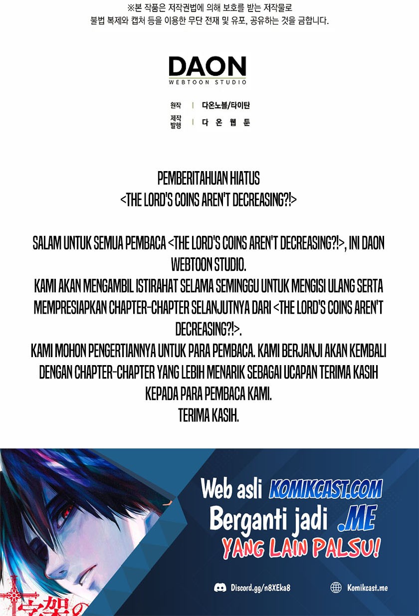 The Lord’s Coins Aren’t Decreasing?! Chapter 72 - halaman 60