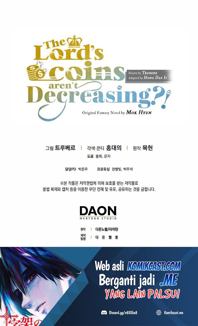 The Lord’s Coins Aren’t Decreasing?! Chapter 74 - halaman 55