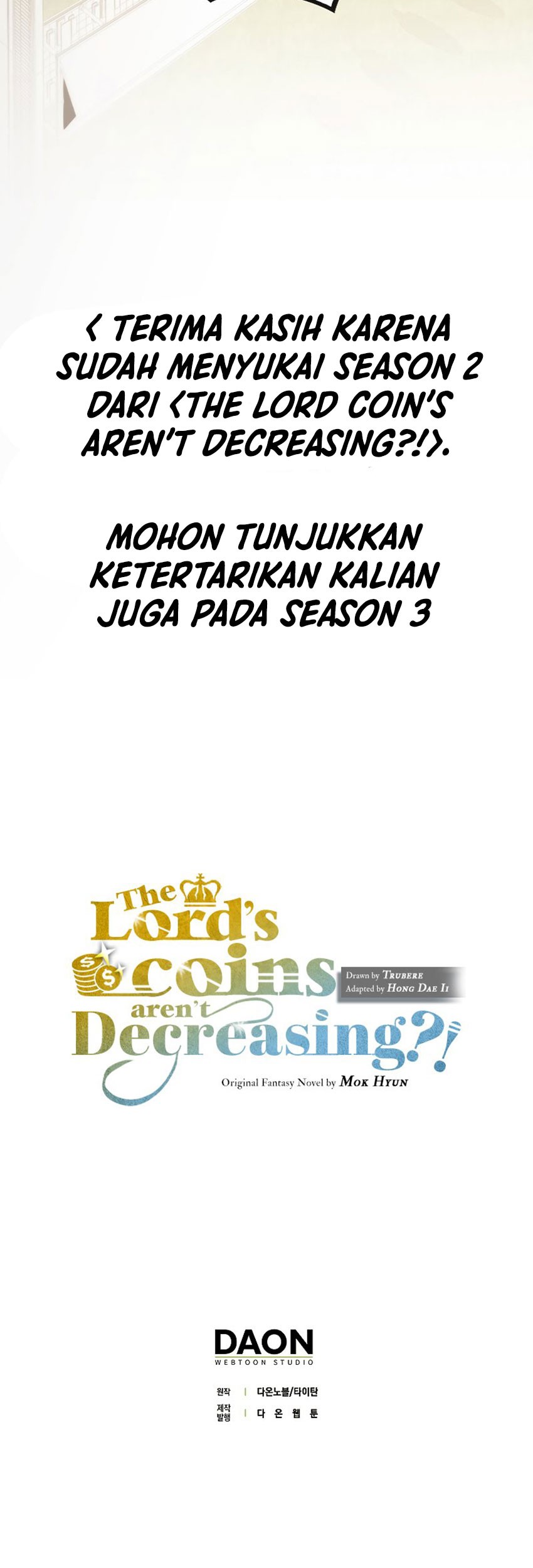 The Lord’s Coins Aren’t Decreasing?! Chapter 84 - halaman 70
