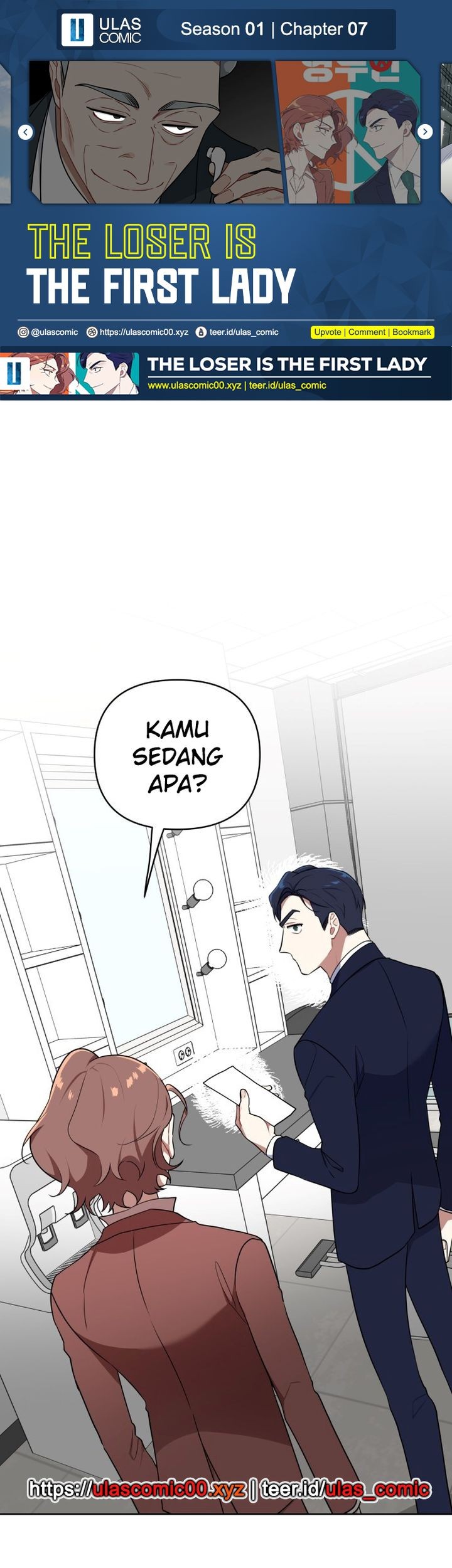 The Loser Is the First Lady Chapter 7 - halaman 1