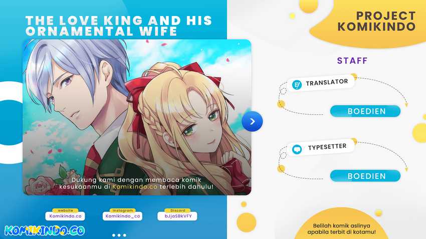 The Love King and His Ornamental Wife Chapter 16 - halaman 1