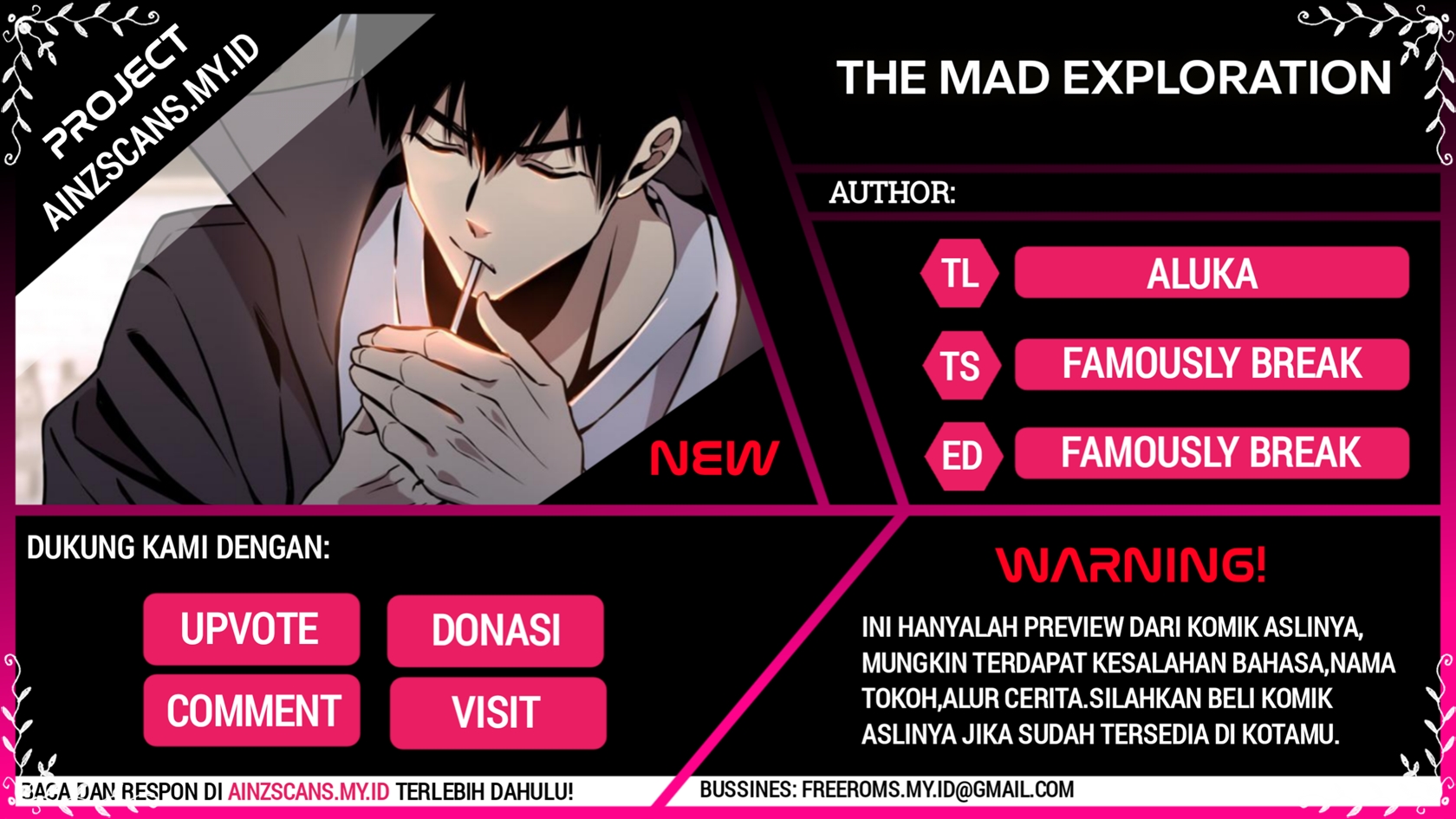 The Mad Exploration Chapter 2 - halaman 1