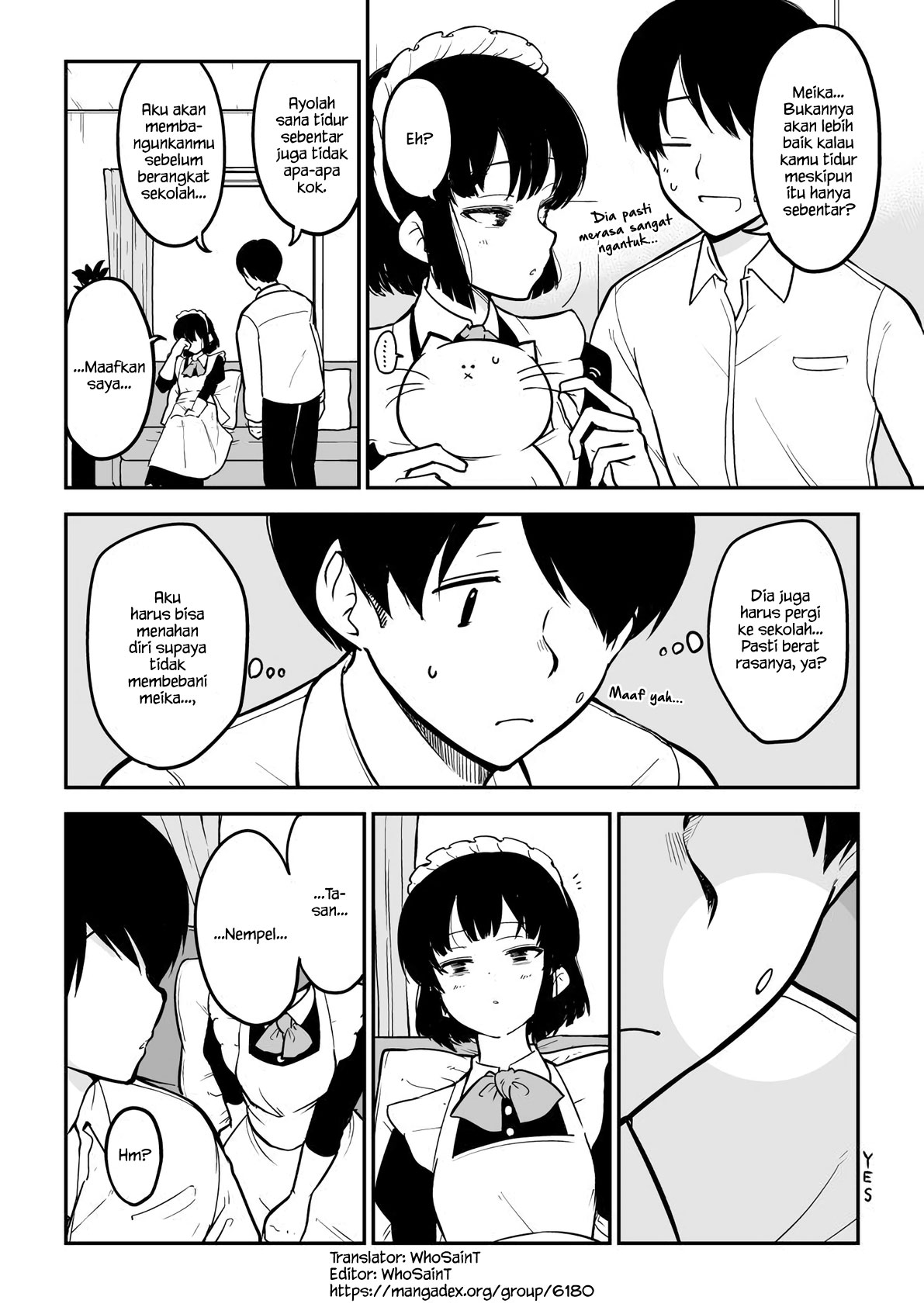 The Maid Who Can't Hide Her Feelings Chapter 2 - halaman 2