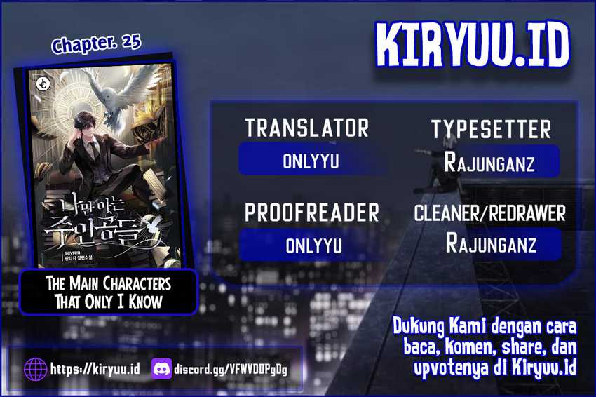 The Main Characters That Only I Know Chapter 25 - halaman 1