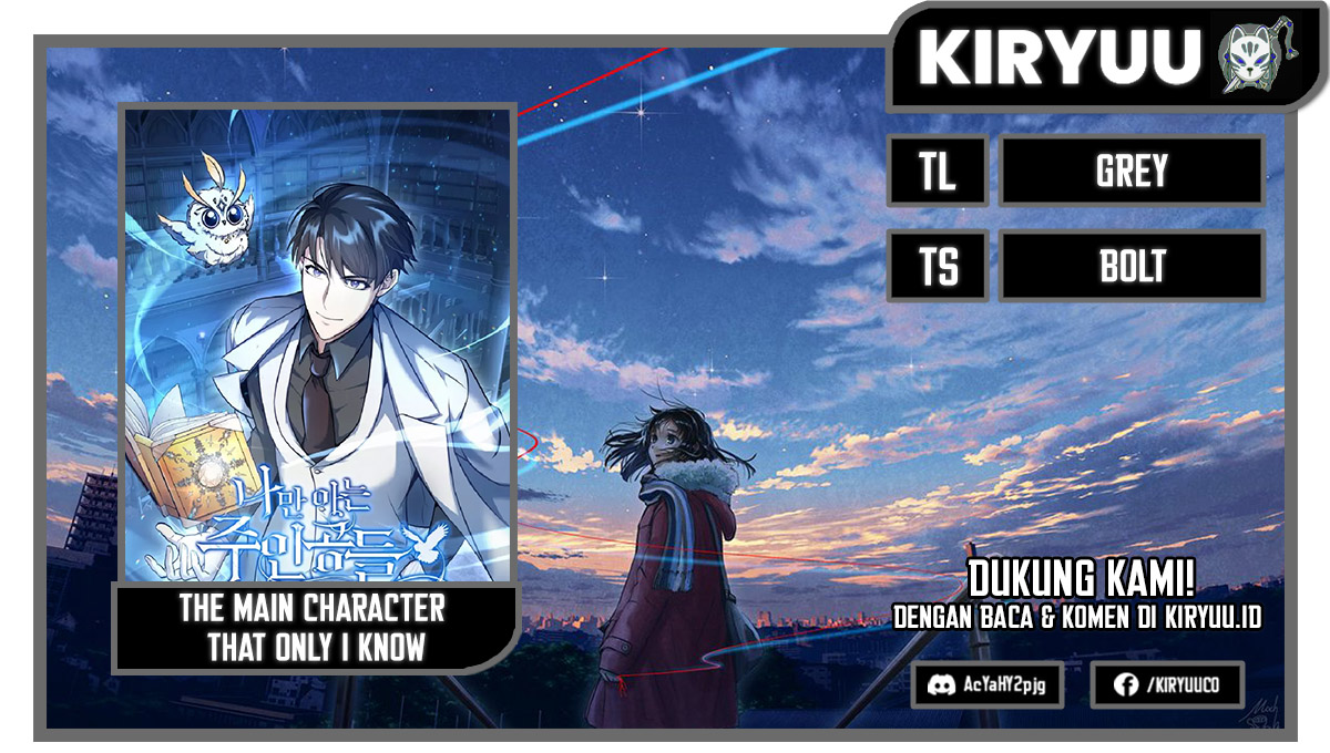 The Main Characters That Only I Know Chapter 34 - halaman 1