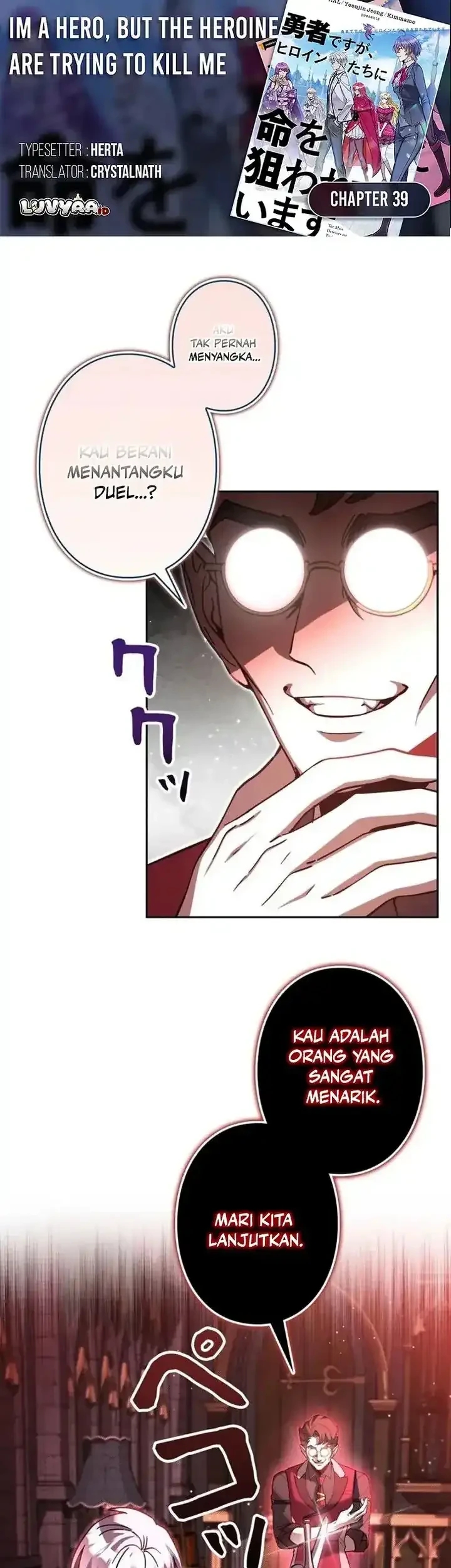 The Main Heroines Are Trying to Kill Me Chapter 39 - halaman 1