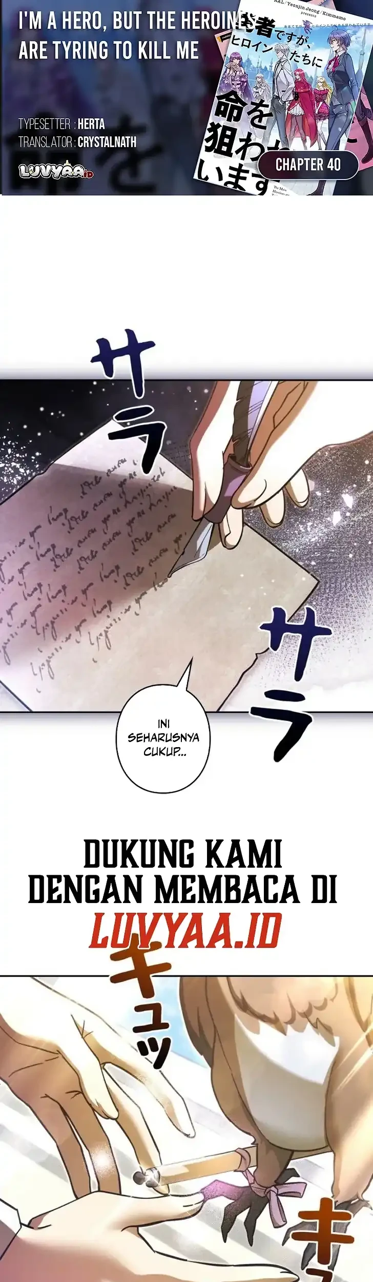 The Main Heroines Are Trying to Kill Me Chapter 40 - halaman 1