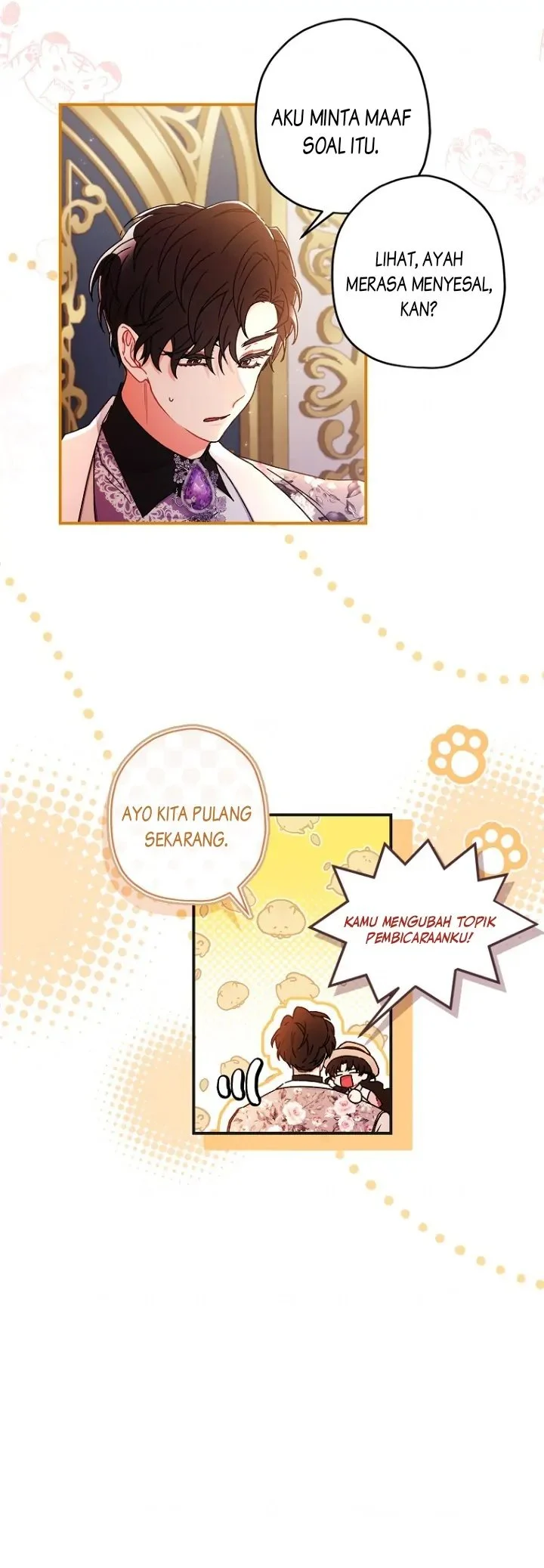 The Male Lead's Little Lion Daughter Chapter 104 - halaman 7