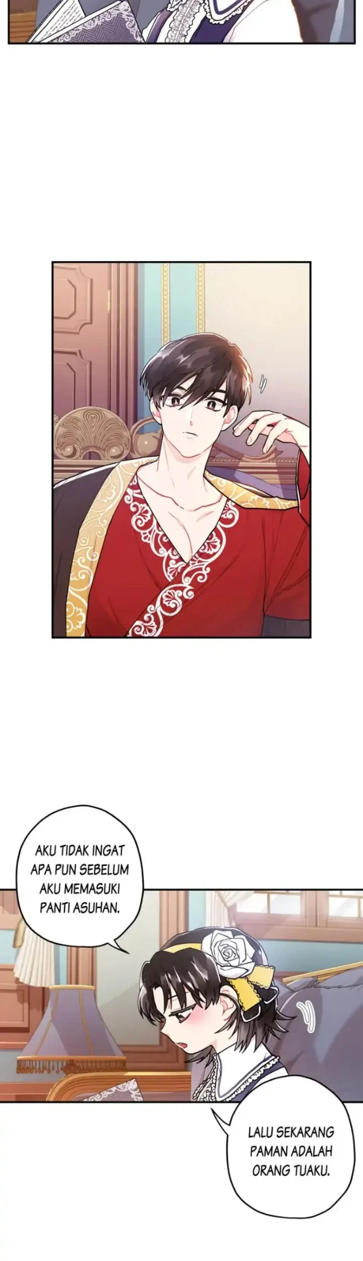 The Male Lead's Little Lion Daughter Chapter 12 - halaman 8