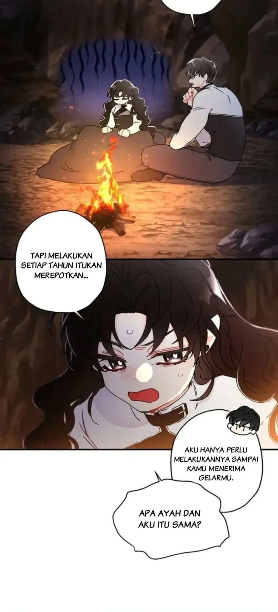 The Male Lead's Little Lion Daughter Chapter 128 - halaman 59