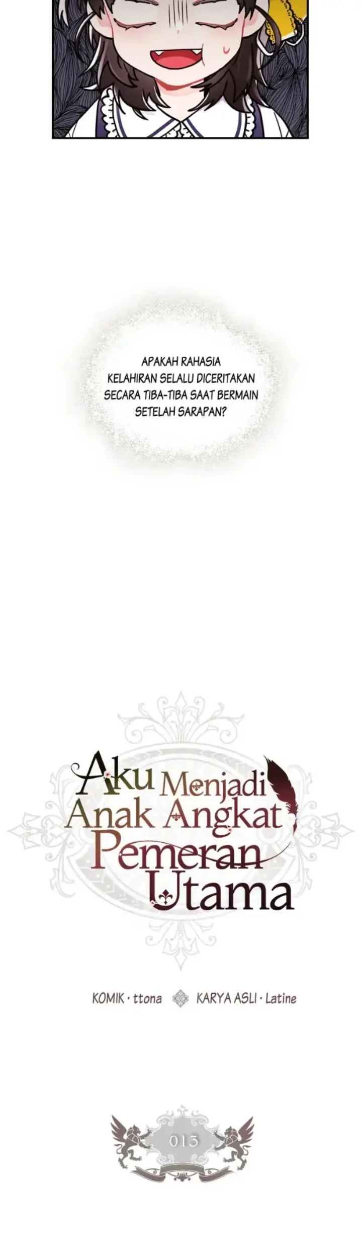 The Male Lead's Little Lion Daughter Chapter 13 - halaman 13