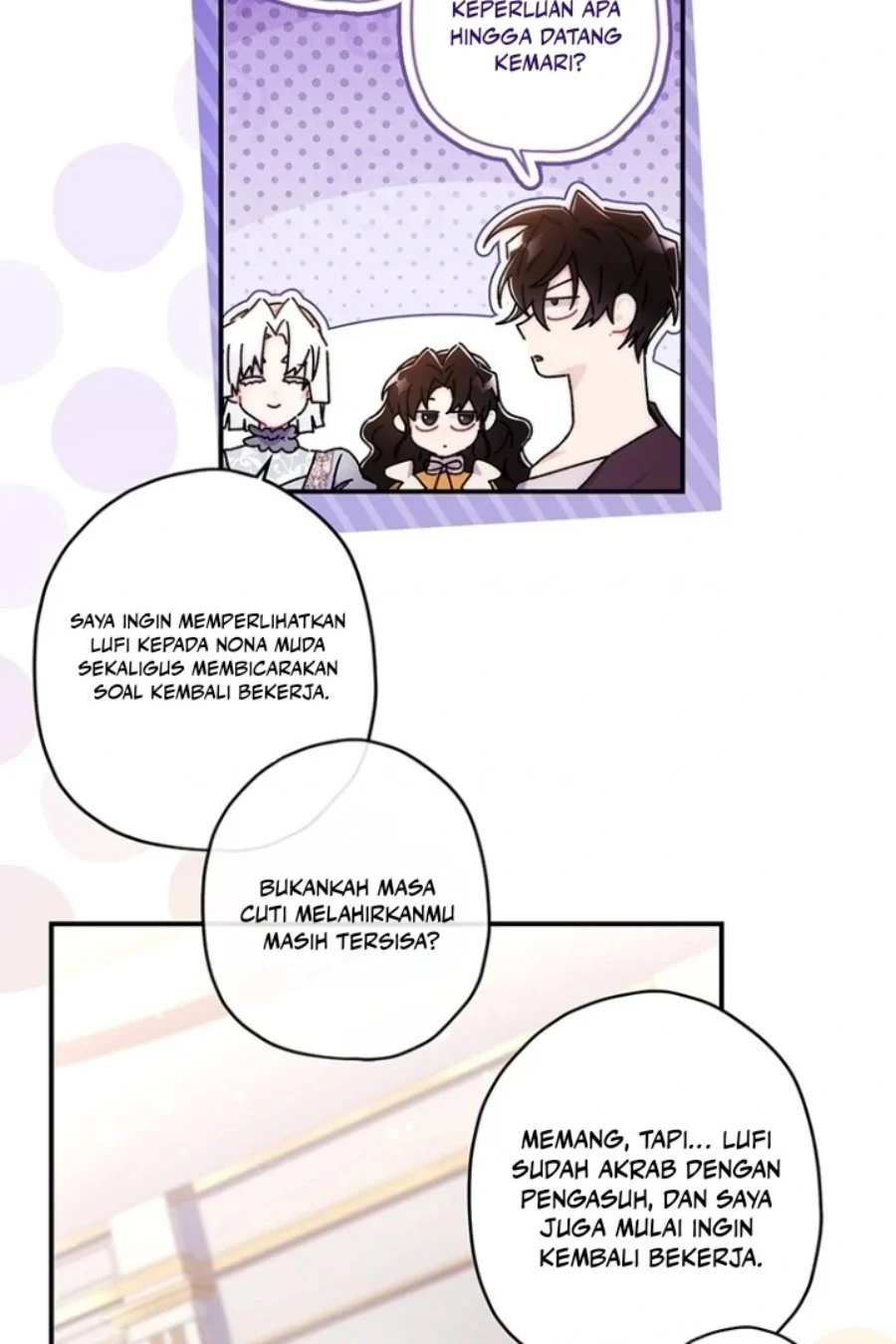 The Male Lead's Little Lion Daughter Chapter 131 - halaman 76