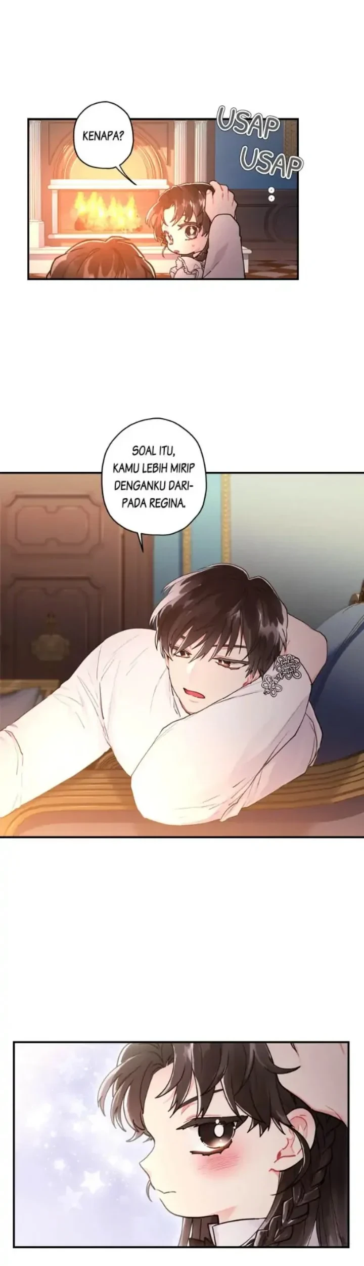The Male Lead's Little Lion Daughter Chapter 14 - halaman 7