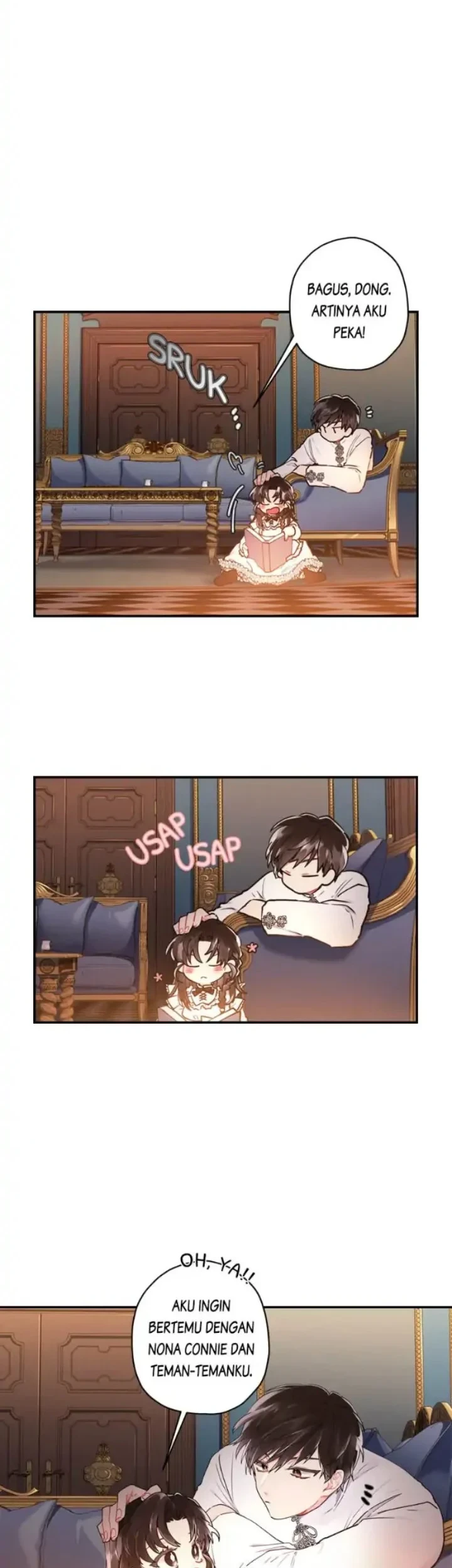 The Male Lead's Little Lion Daughter Chapter 14 - halaman 8