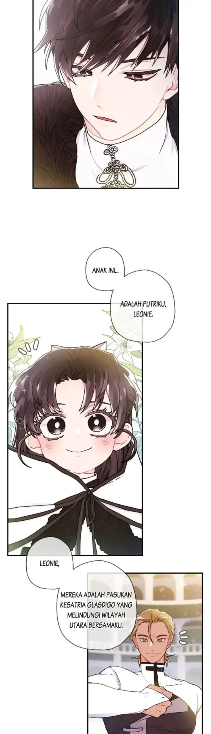 The Male Lead's Little Lion Daughter Chapter 16 - halaman 16